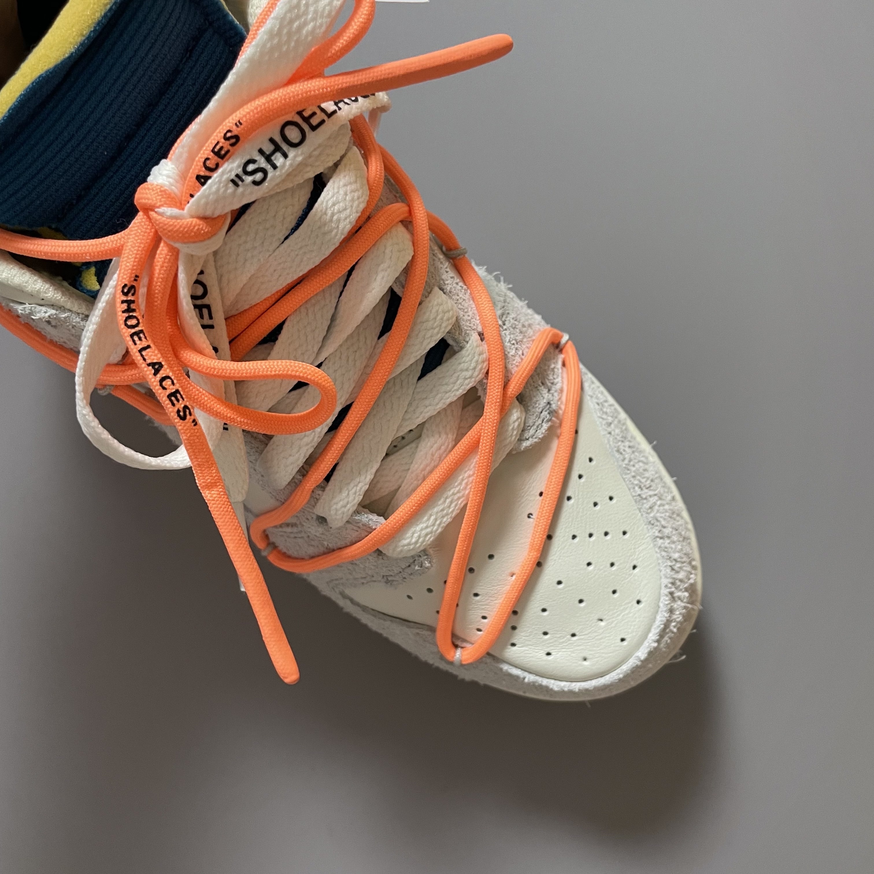 Nike x Off-White Dunk Low The 50 - Lot 19 착용 스타일 - 5