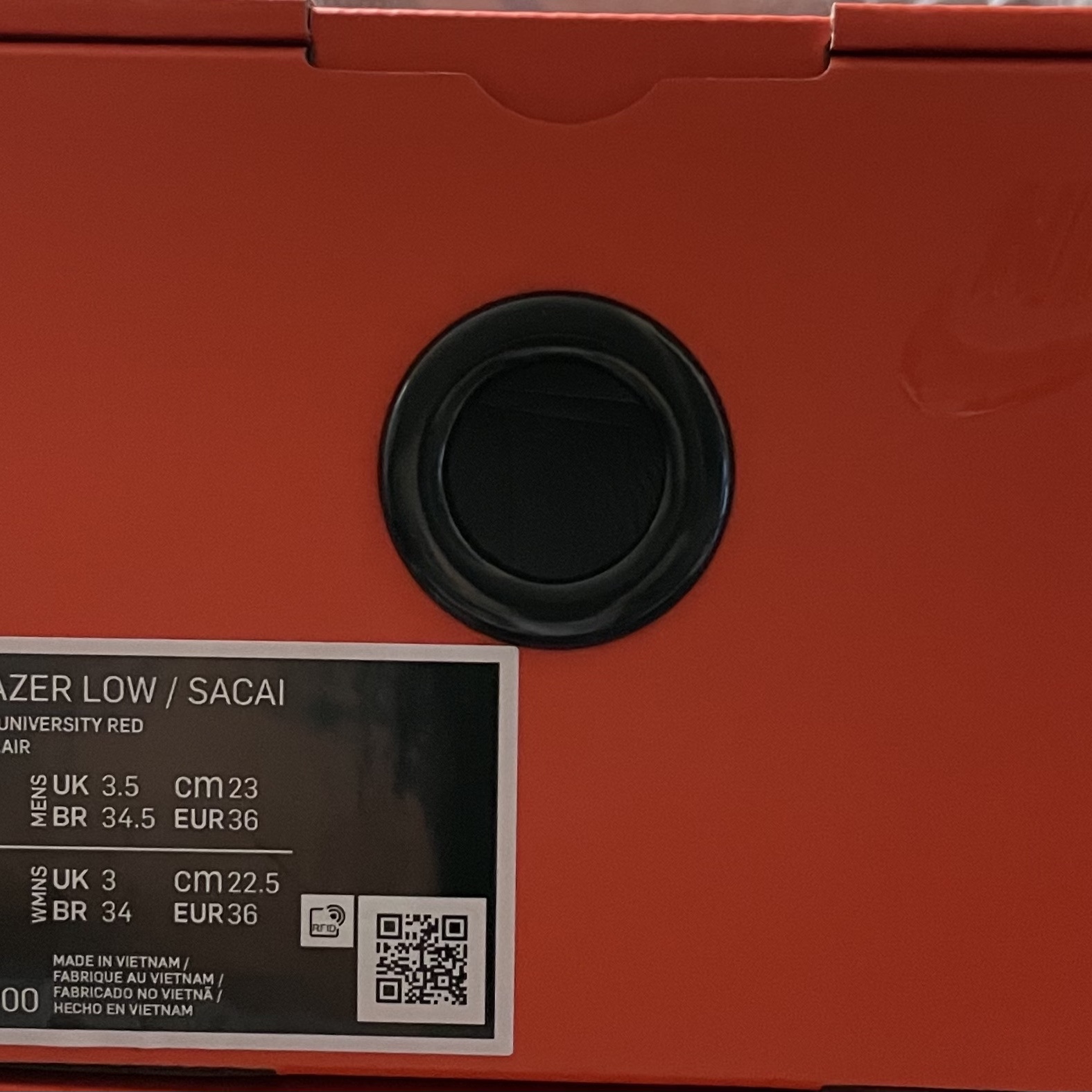 Nike x Sacai Blazer Low Iron Grey 착용 스타일 - 4
