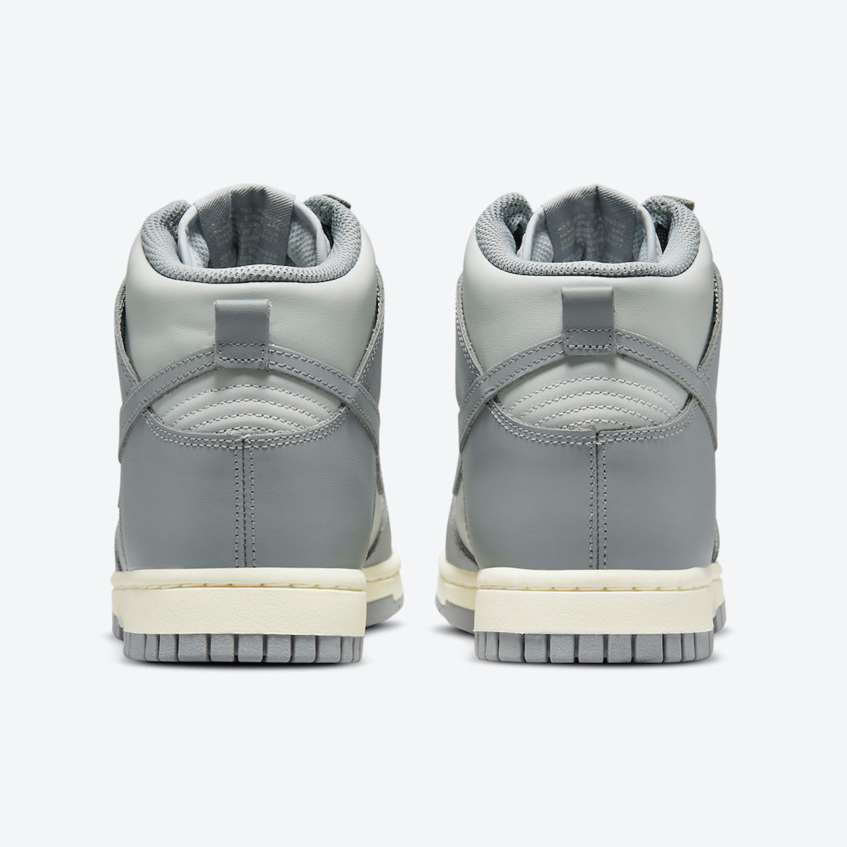 Nike Dunk High Retro Vast Grey 착용 스타일 - 5