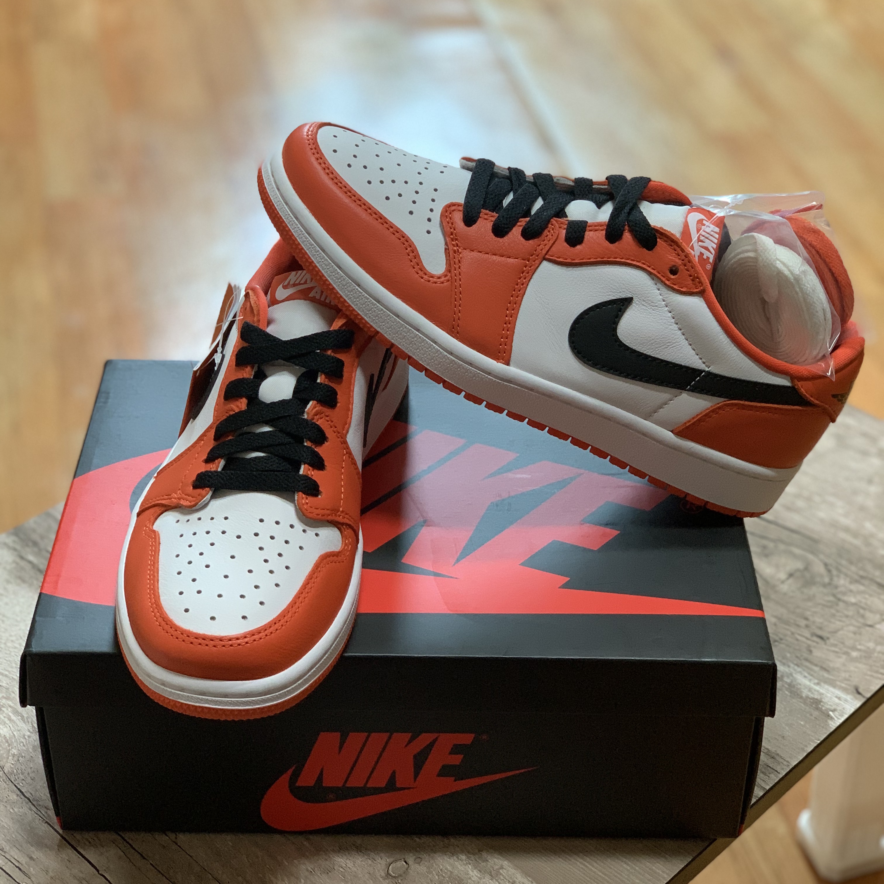 Jordan 1 Low OG Starfish, (W) Jordan 1 Low OG Starfish 착용 스타일 - 5