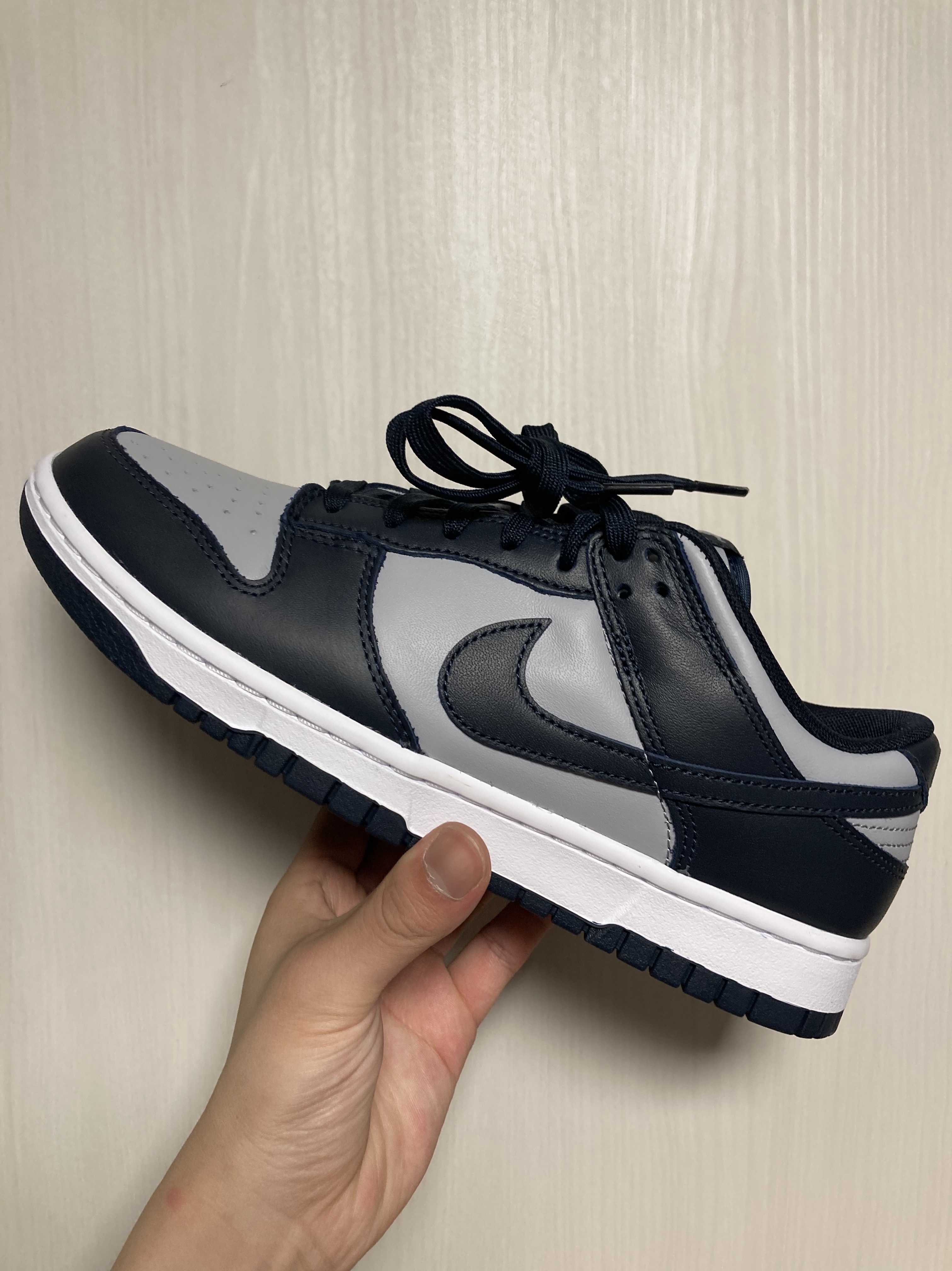 Nike Dunk Low Retro Championship Grey 착용 스타일