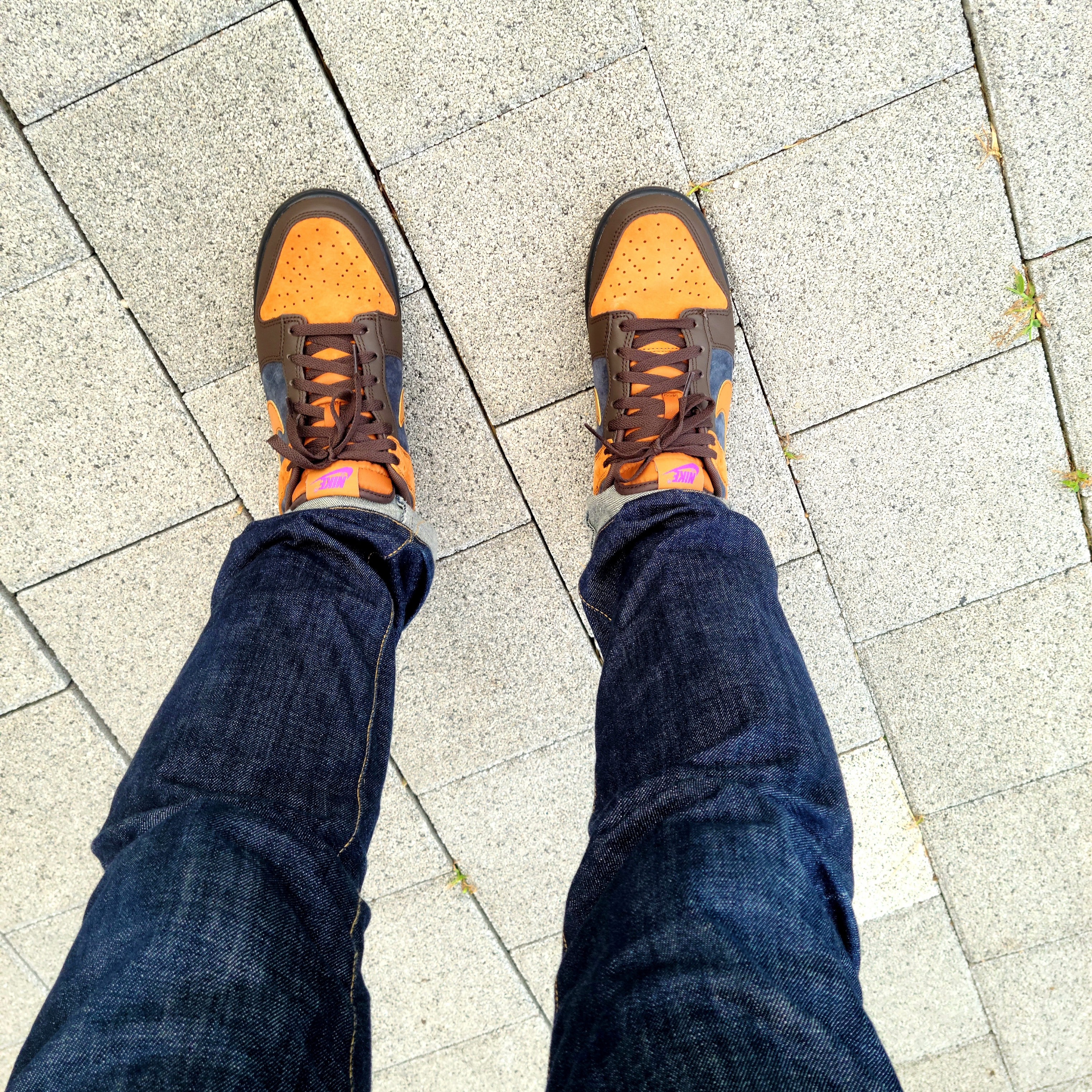 Nike Dunk Low Retro PRM Cider 착용 스타일 - 1