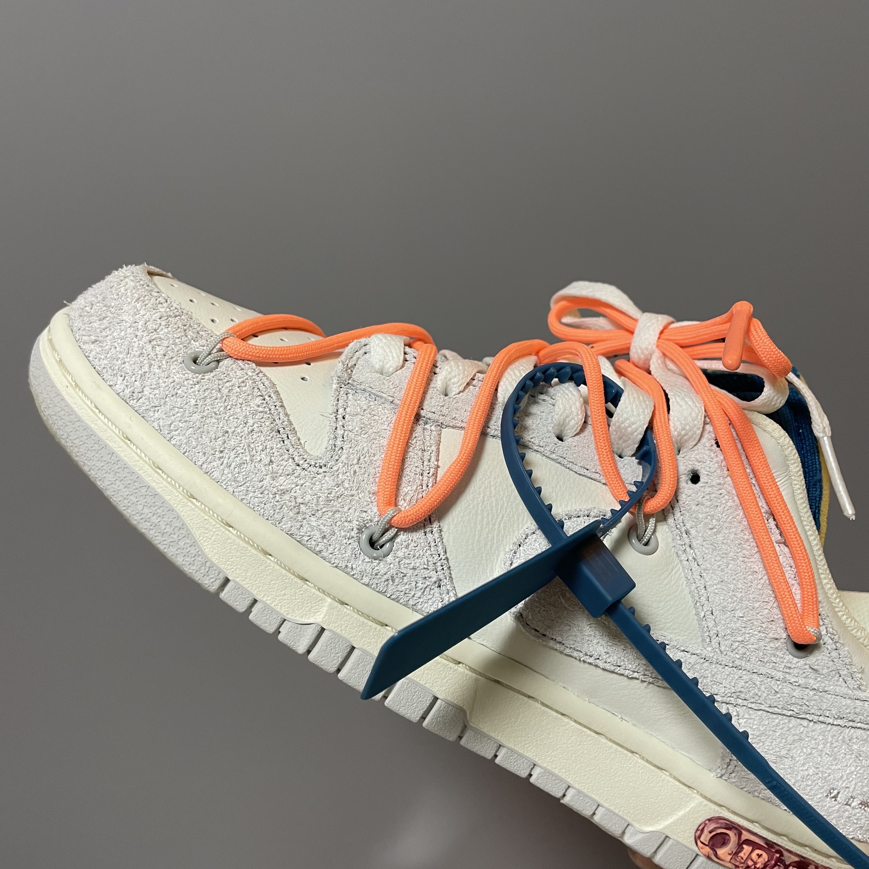 Nike x Off-White Dunk Low The 50 - Lot 19 착용 스타일 - 2