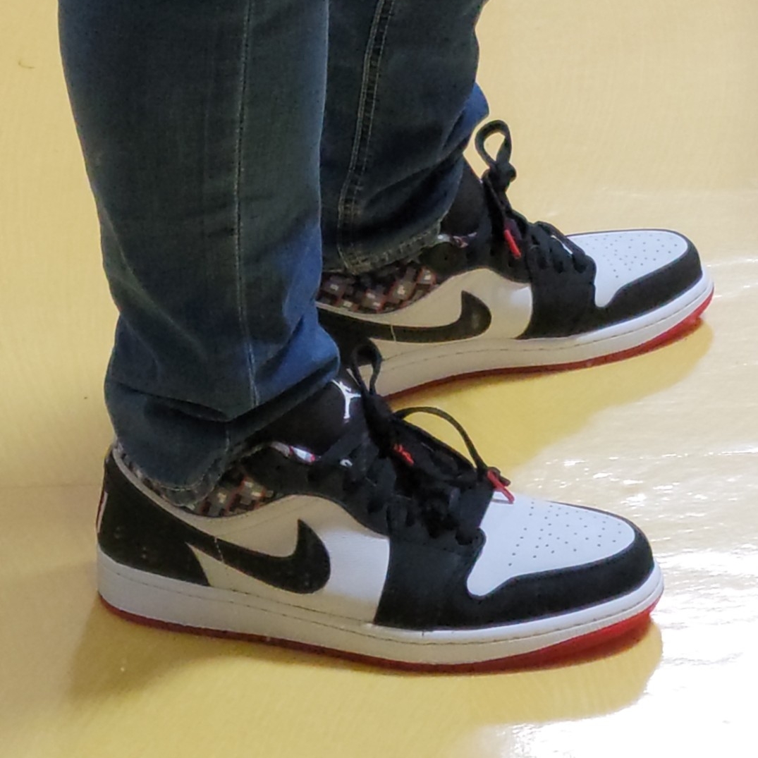 Jordan 1 Low Quai 54 2021 착용 스타일