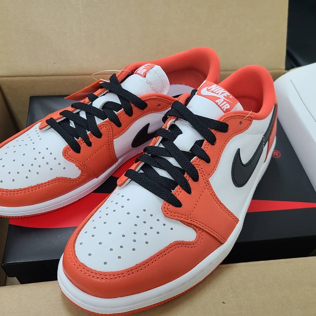 Jordan 1 Low OG Starfish 착용 스타일 - 2
