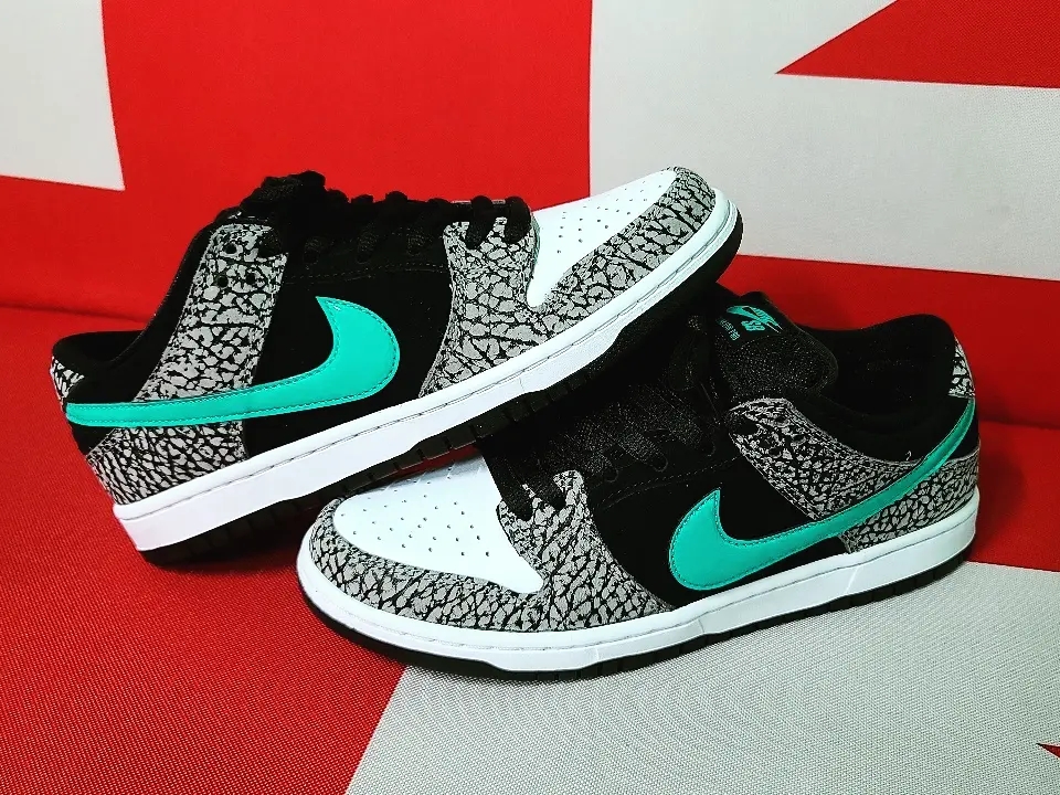 Nike SB Dunk Low Pro Clear Jade 착용 스타일 - 1