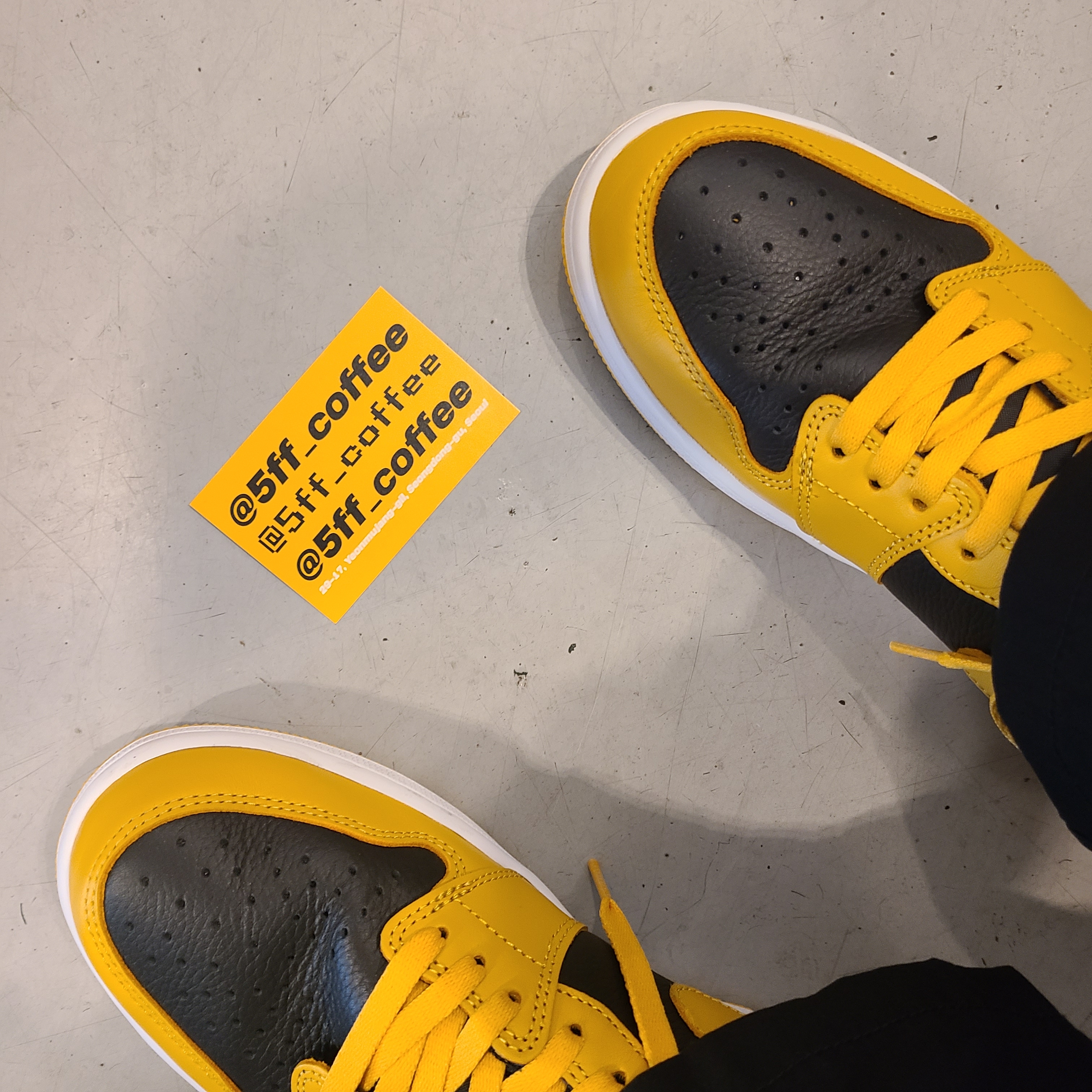 Jordan 1 Retro High OG Pollen 착용 스타일