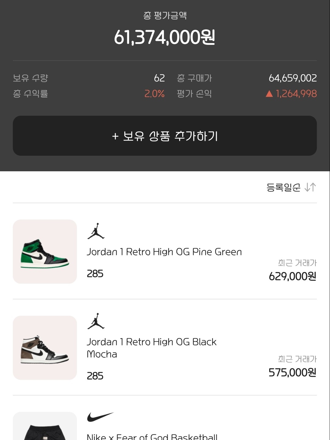 Jordan 1 Retro High OG Pine Green, Jordan 1 Retro High OG Black Mocha 착용 스타일 - 1