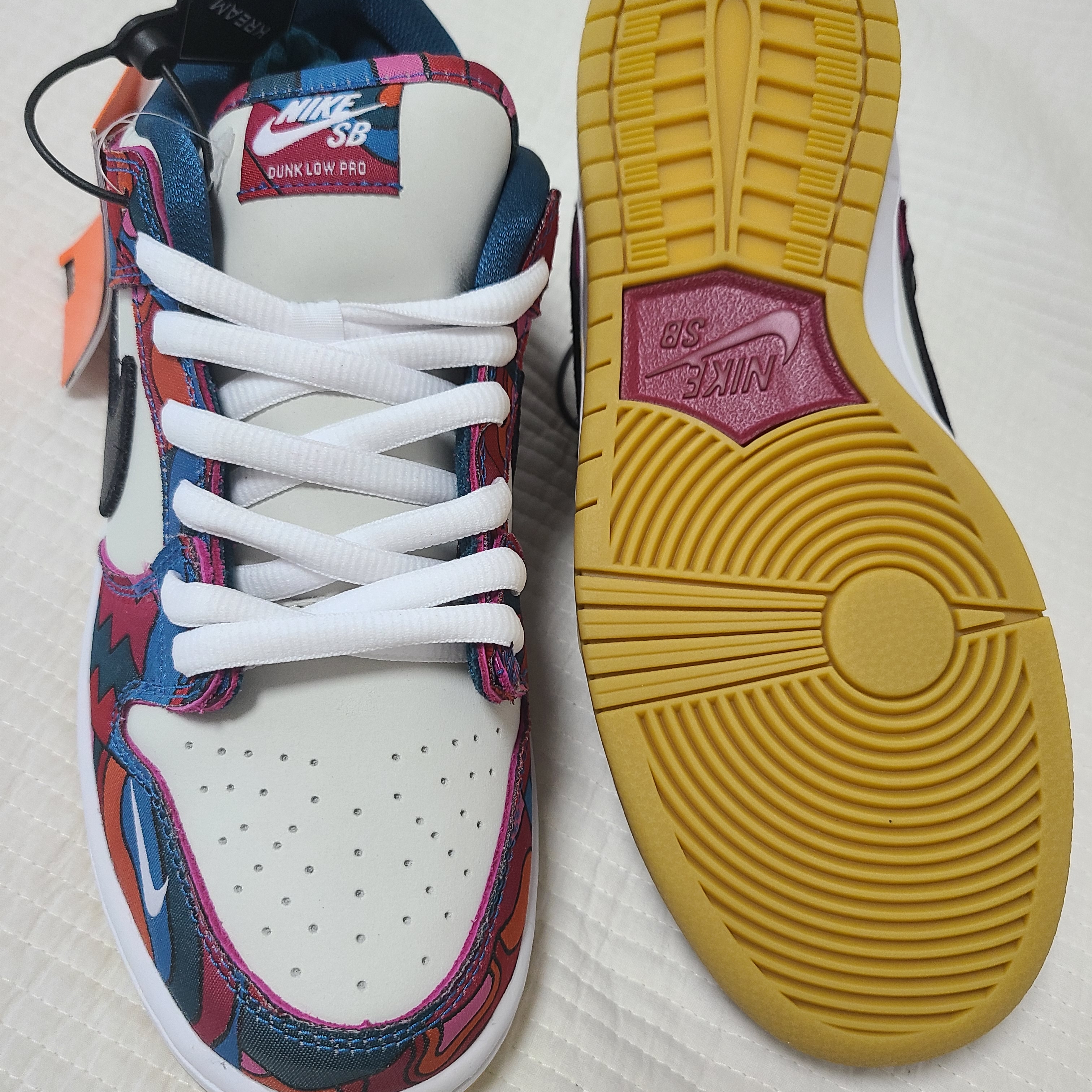 Nike x Parra SB Dunk Low Pro Abstract Art 착용 스타일 - 3