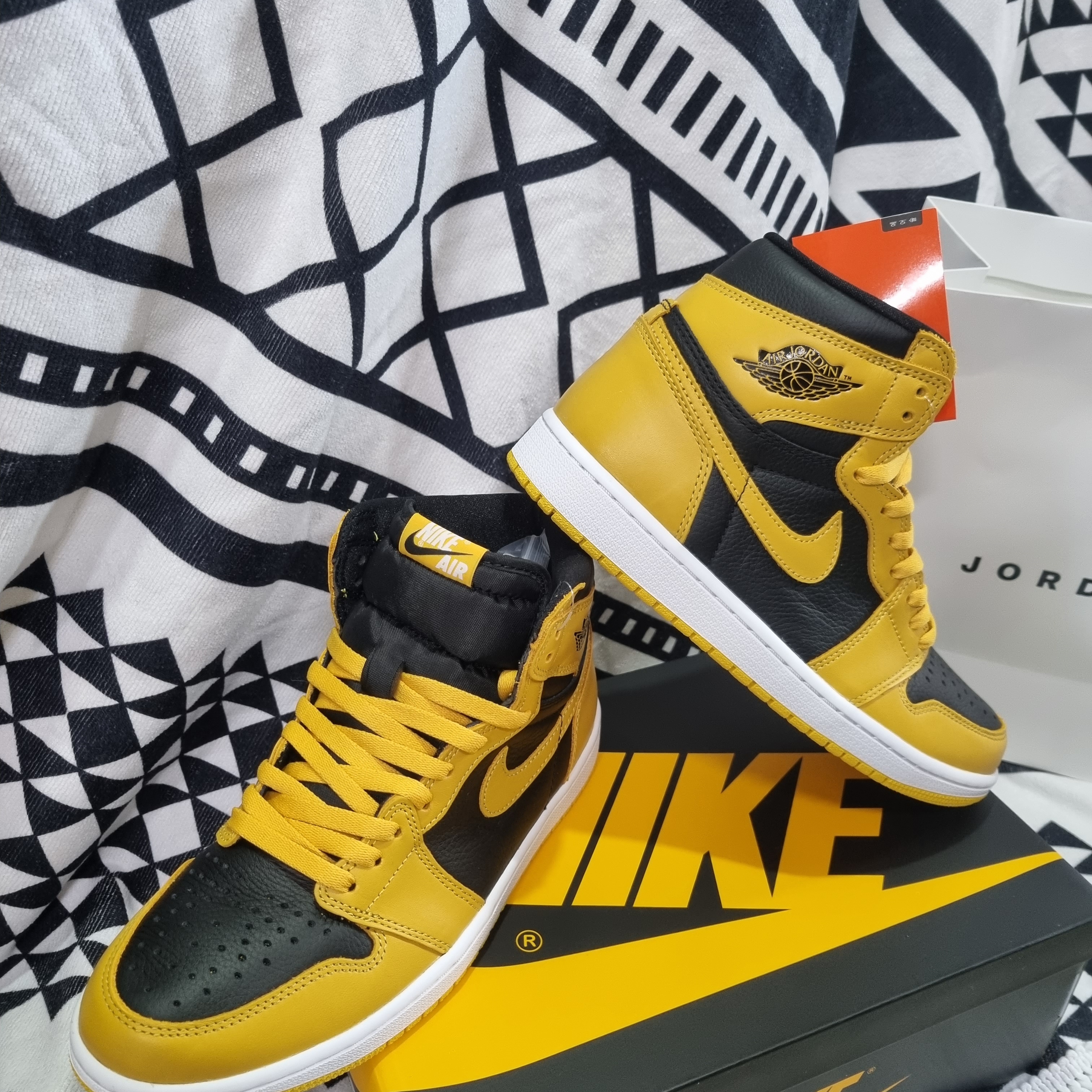 Jordan 1 Retro High OG Pollen 착용 스타일 - 2