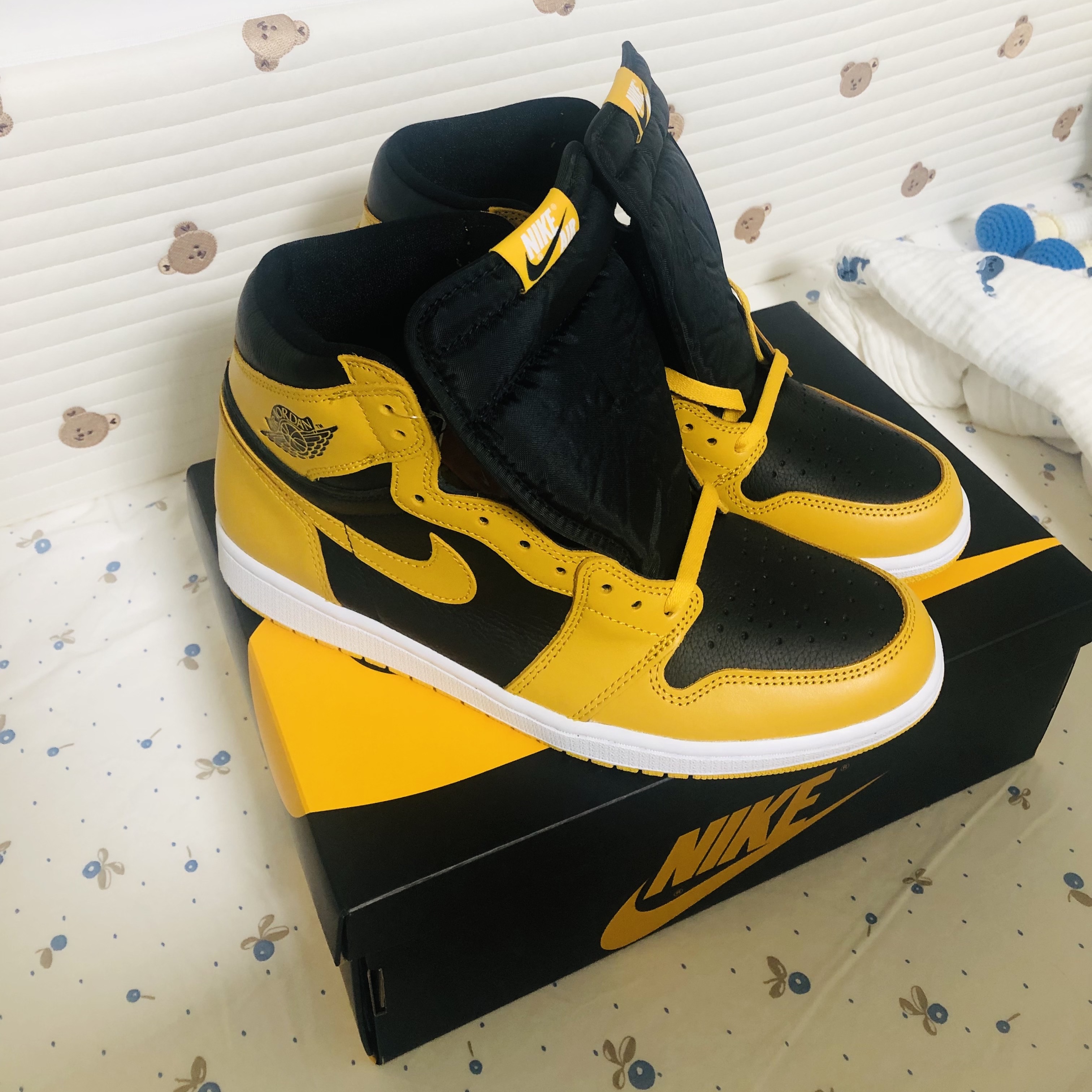 Jordan 1 Retro High OG Pollen 착용 스타일