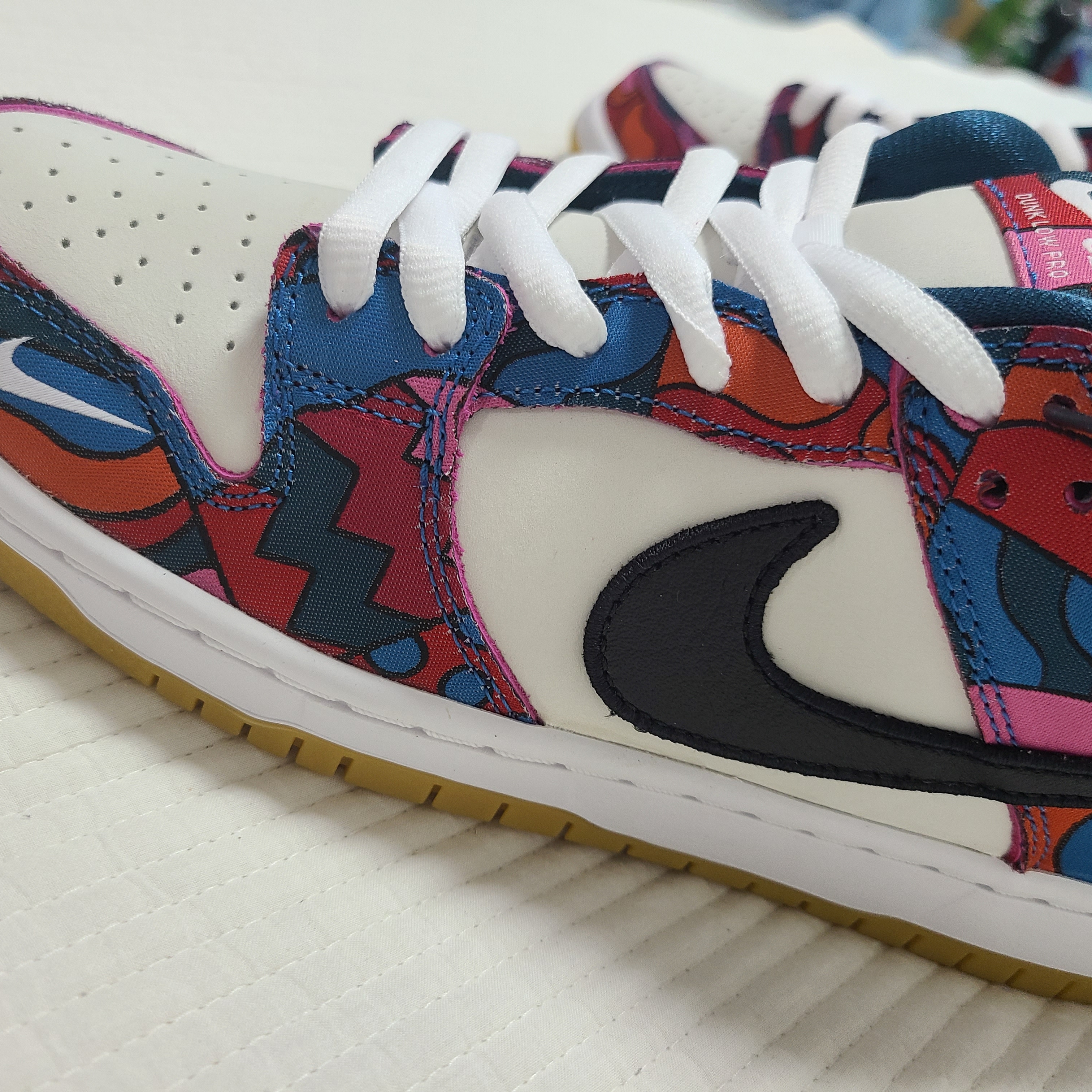 Nike x Parra SB Dunk Low Pro Abstract Art 착용 스타일 - 2