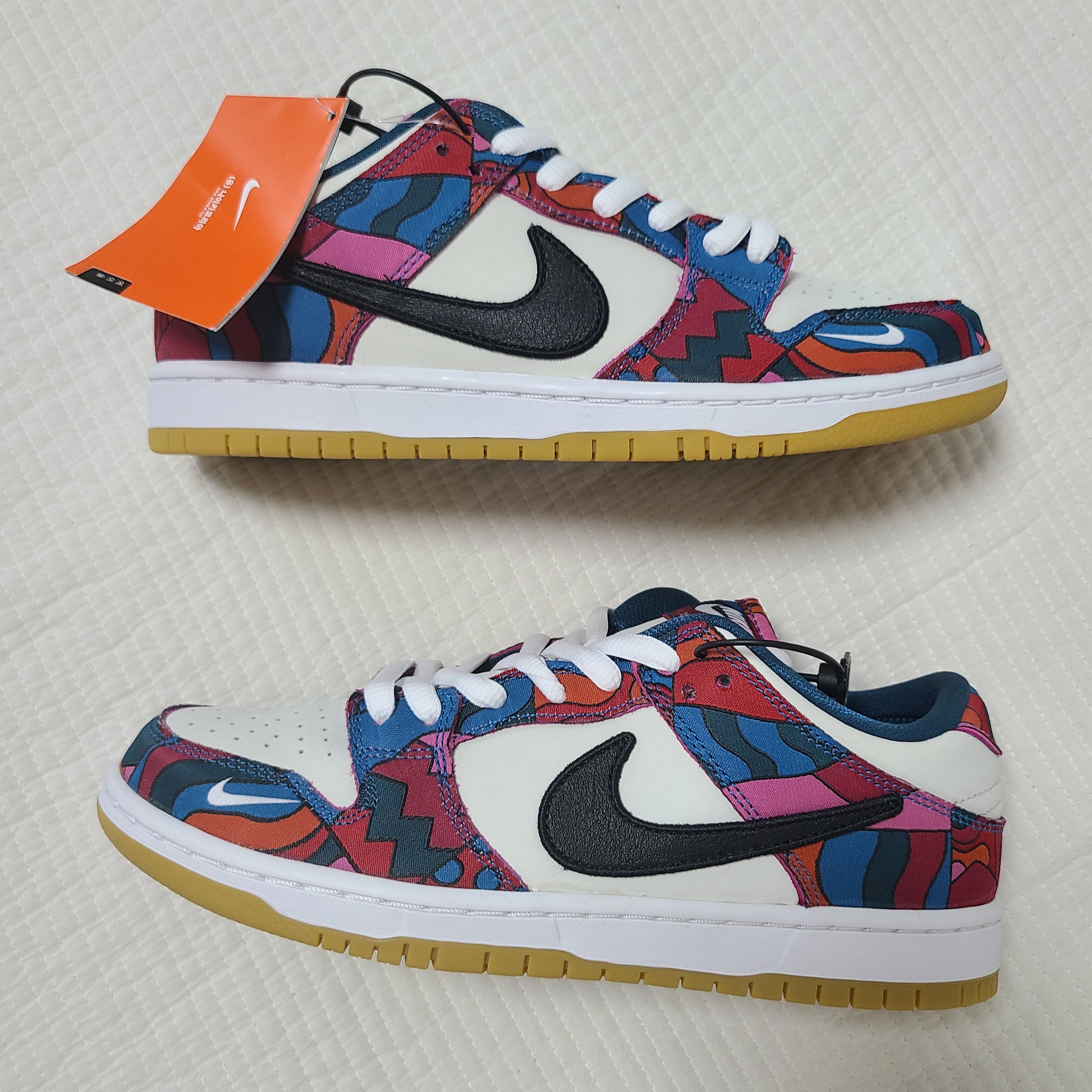 Nike x Parra SB Dunk Low Pro Abstract Art 착용 스타일 - 1