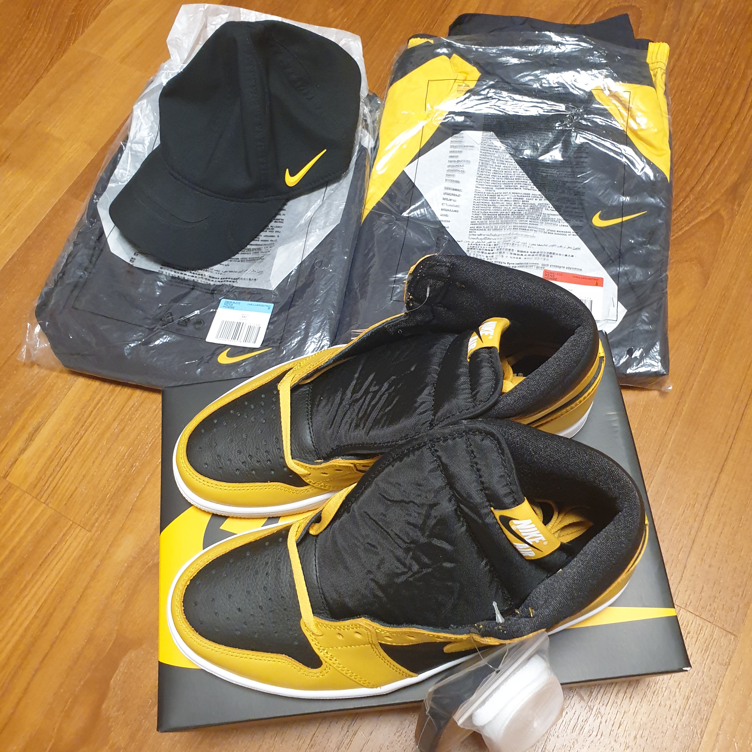 Jordan 1 Retro High OG Pollen 착용 스타일 - 4
