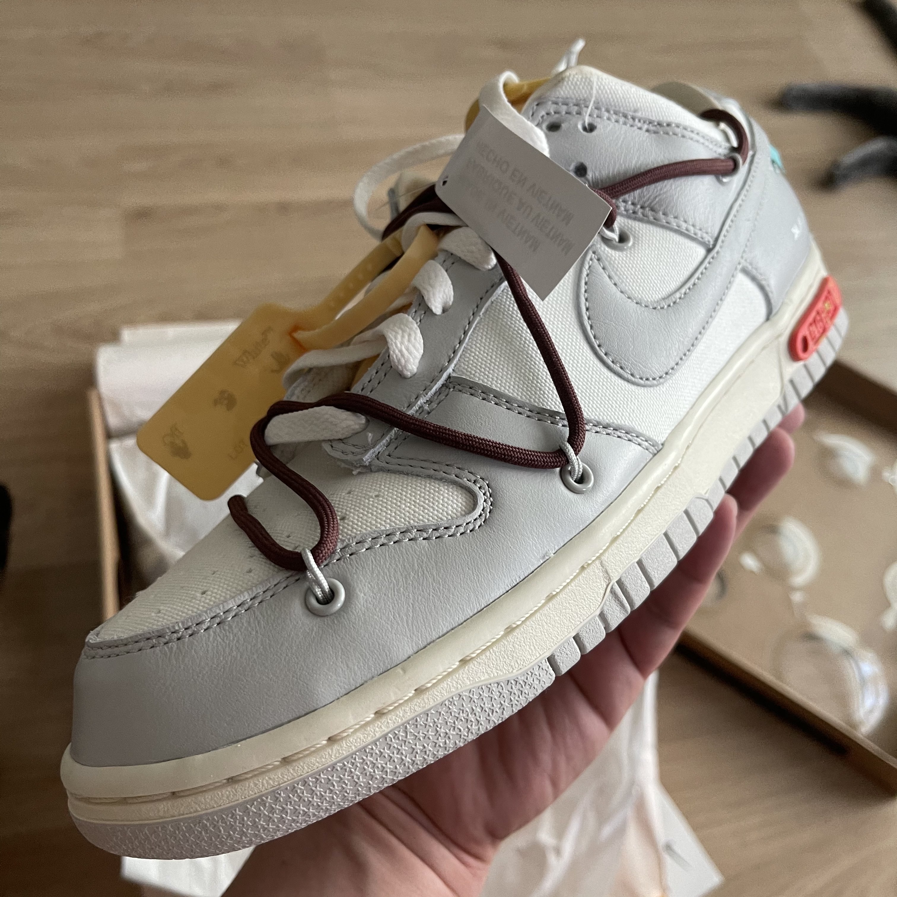 Nike x Off-White Dunk Low The 50 - Lot 46 착용 스타일