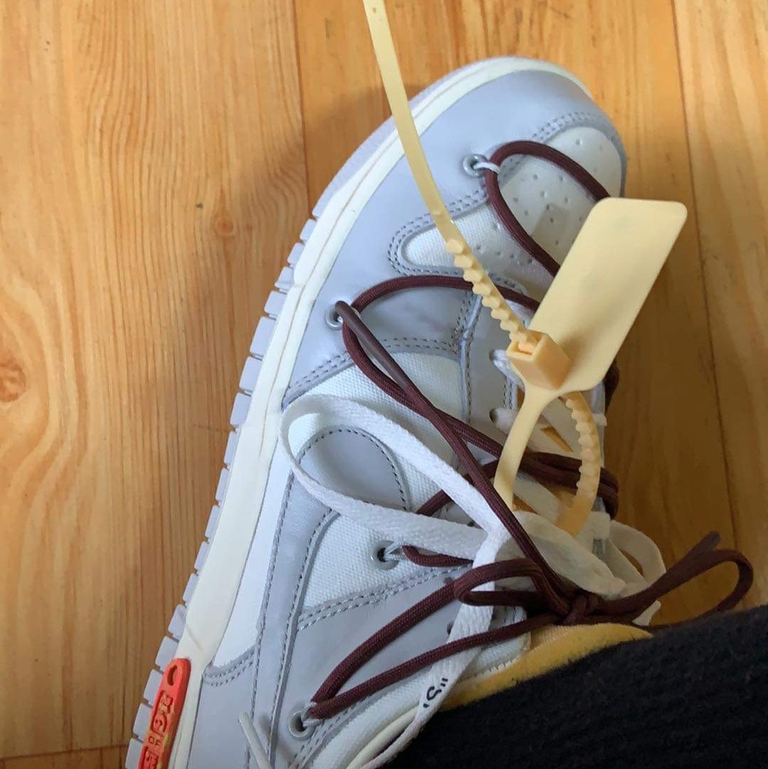 Nike x Off-White Dunk Low The 50 - Lot 46 착용 스타일 - 3