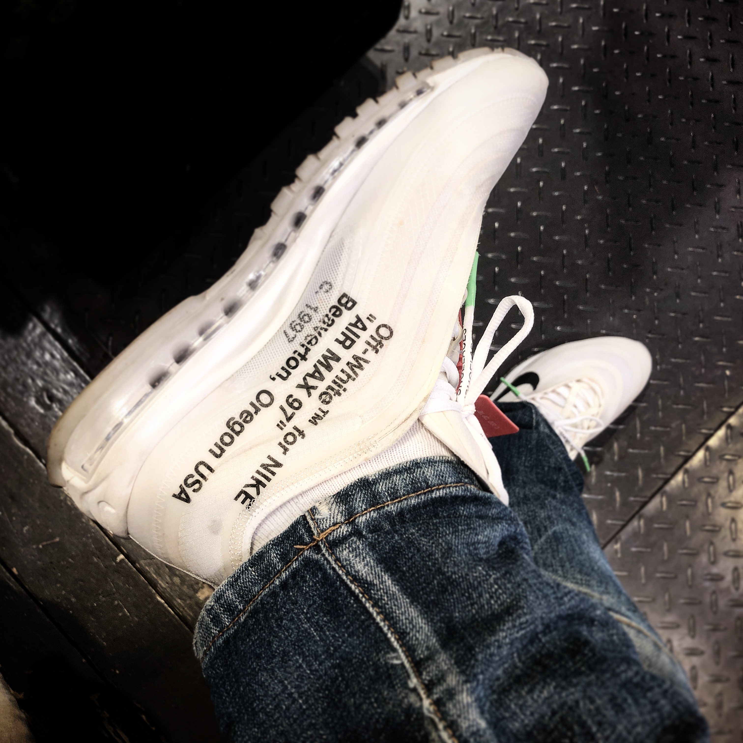Nike x Off-White Air Max 97 OG The Ten 착용 스타일