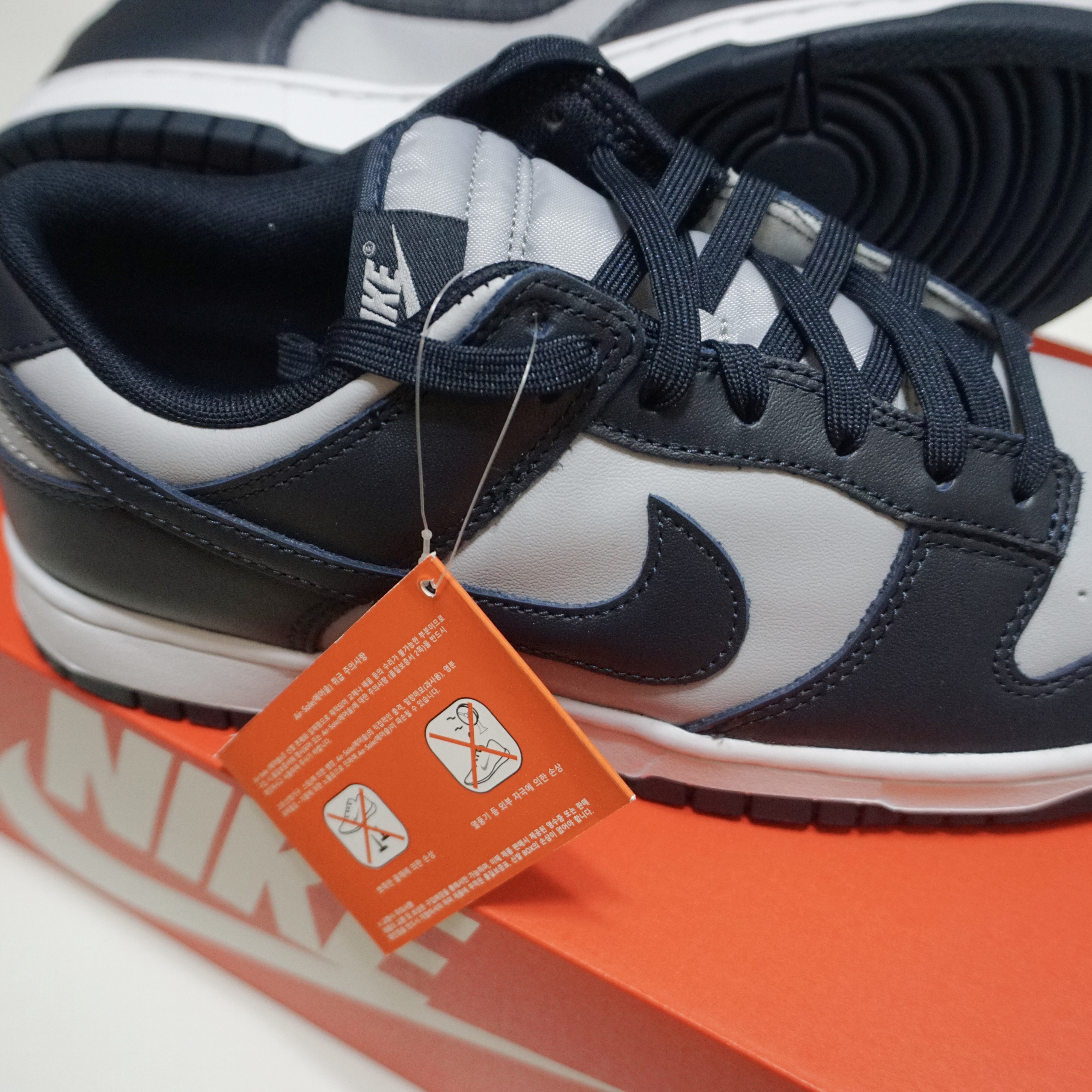 Nike Dunk Low Retro Championship Grey 착용 스타일 - 3