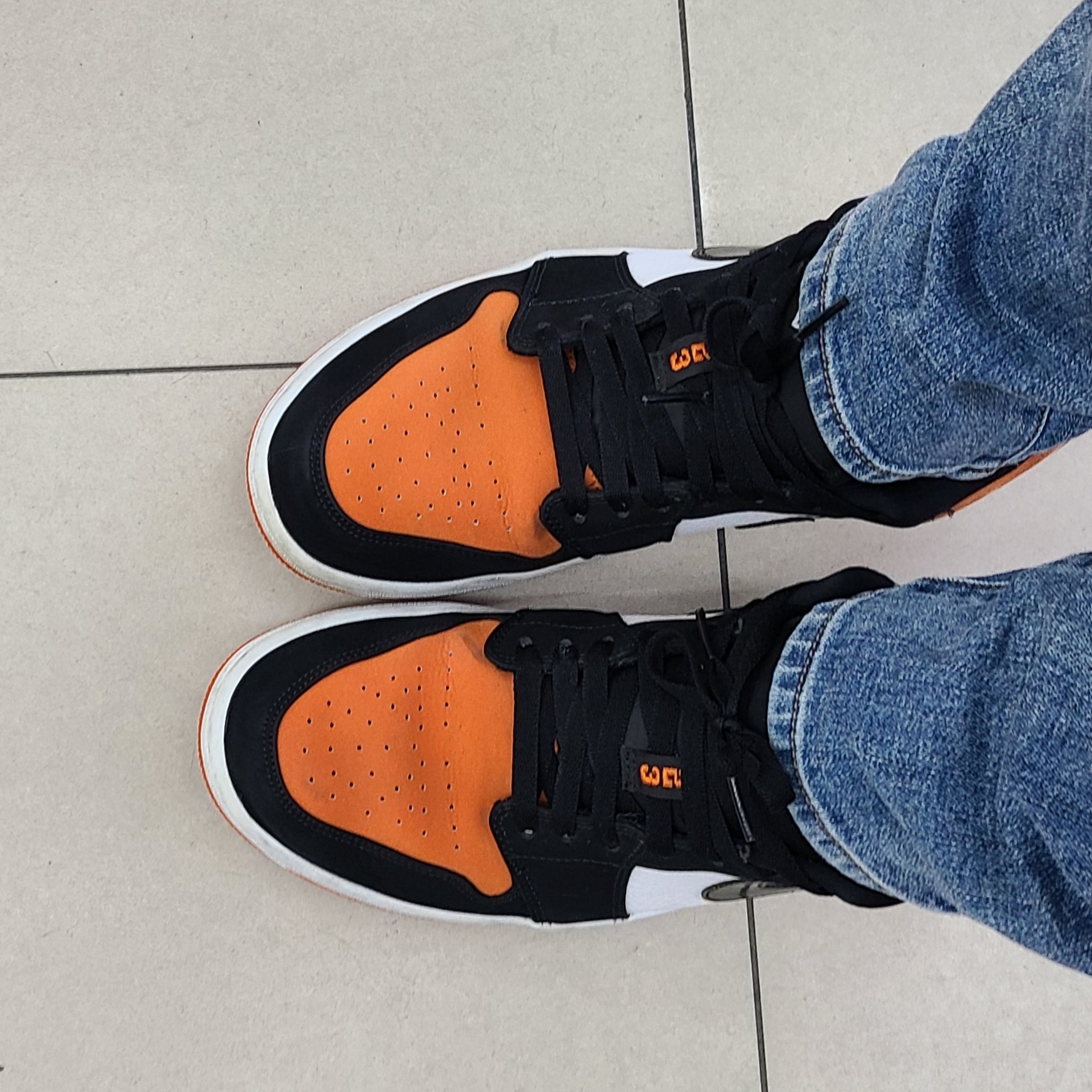 Jordan 1 Low Shattered Backboard 착용 스타일 - 2