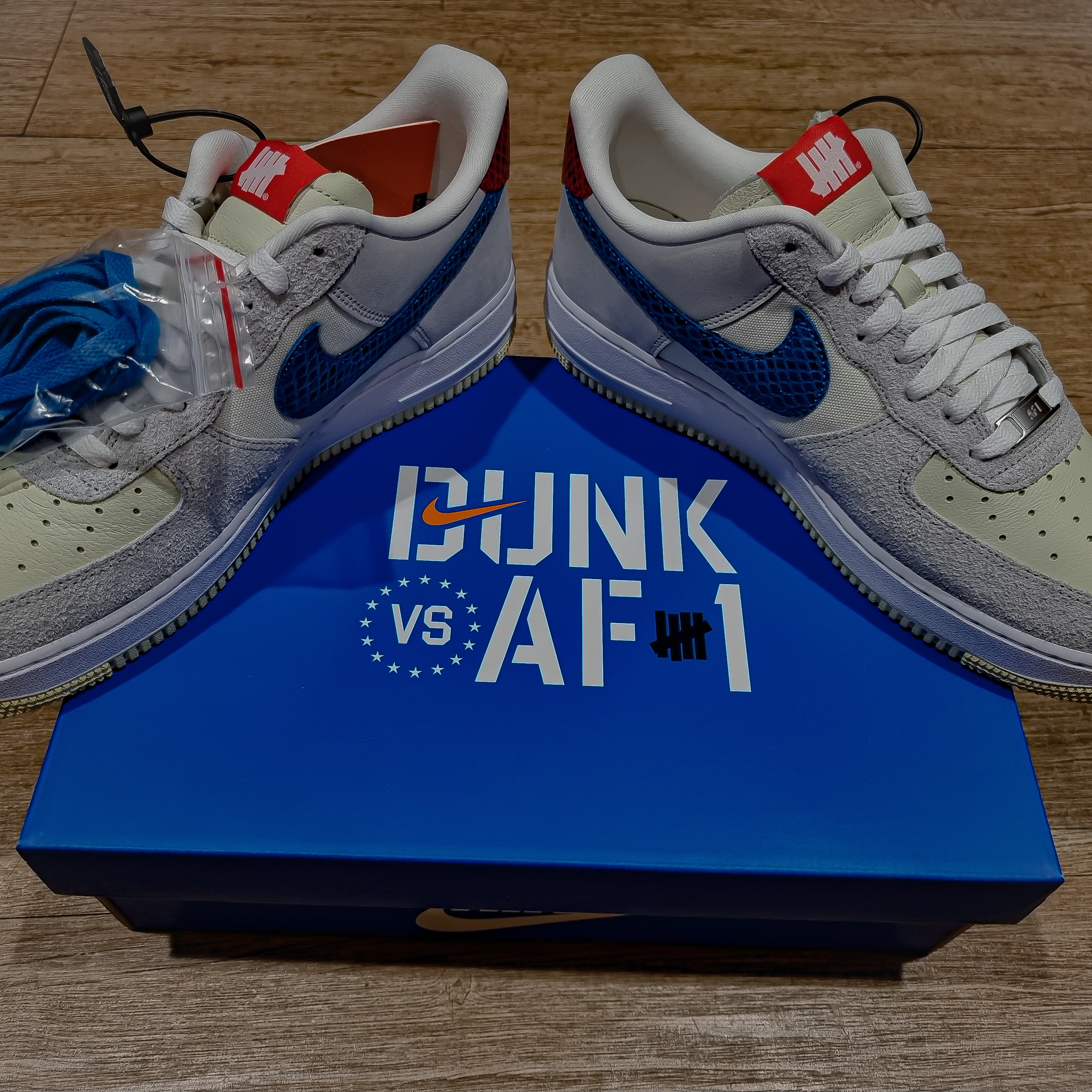 Nike x Undefeated Air Force 1 Low SP 5 On It 착용 스타일 - 1