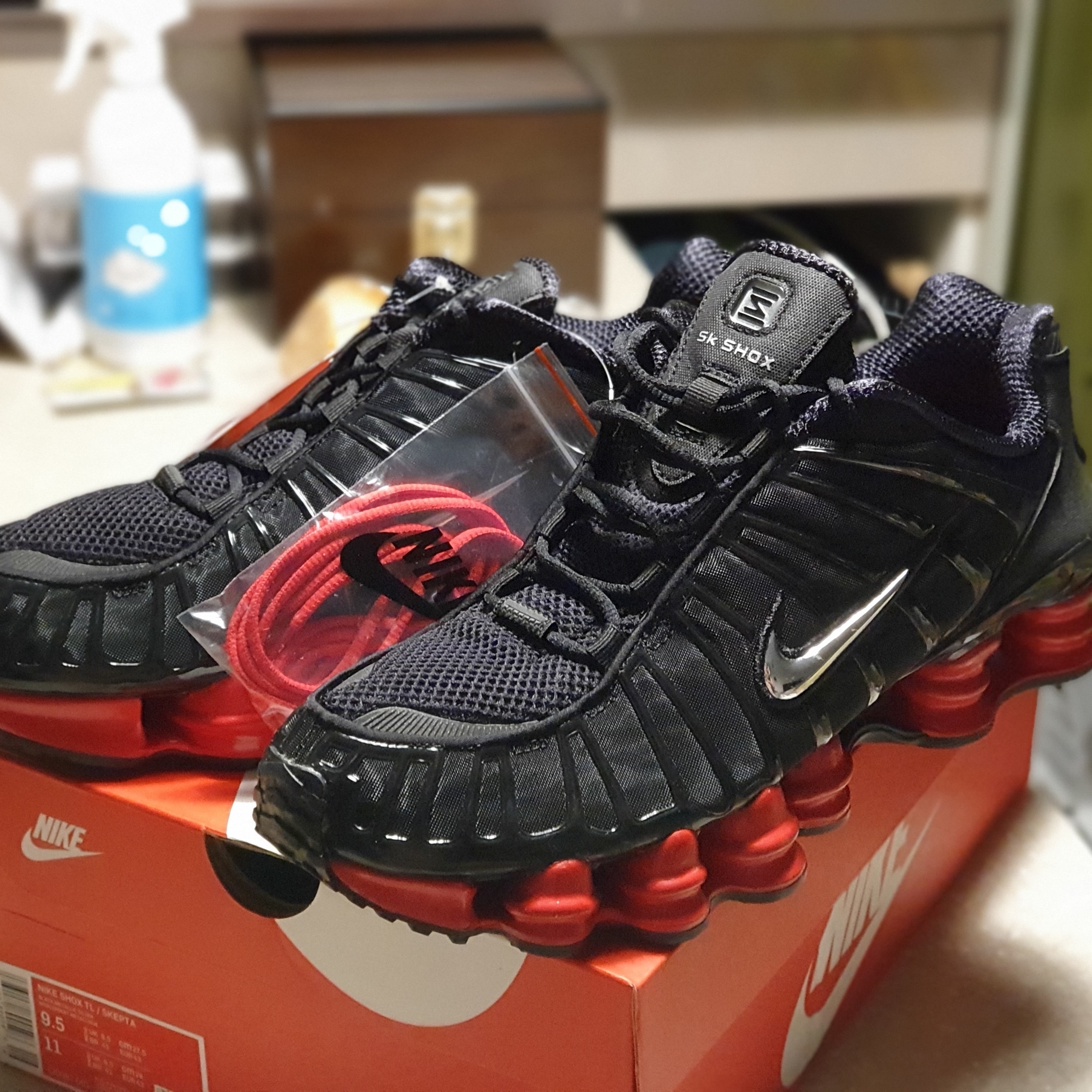 Nike x Skepta Shox TL 착용 스타일 - 1
