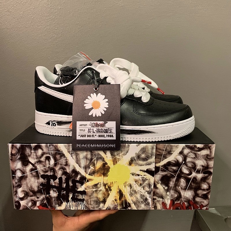 Nike x Peaceminusone Air Force 1 Low Para-Noise 착용 스타일 - 1