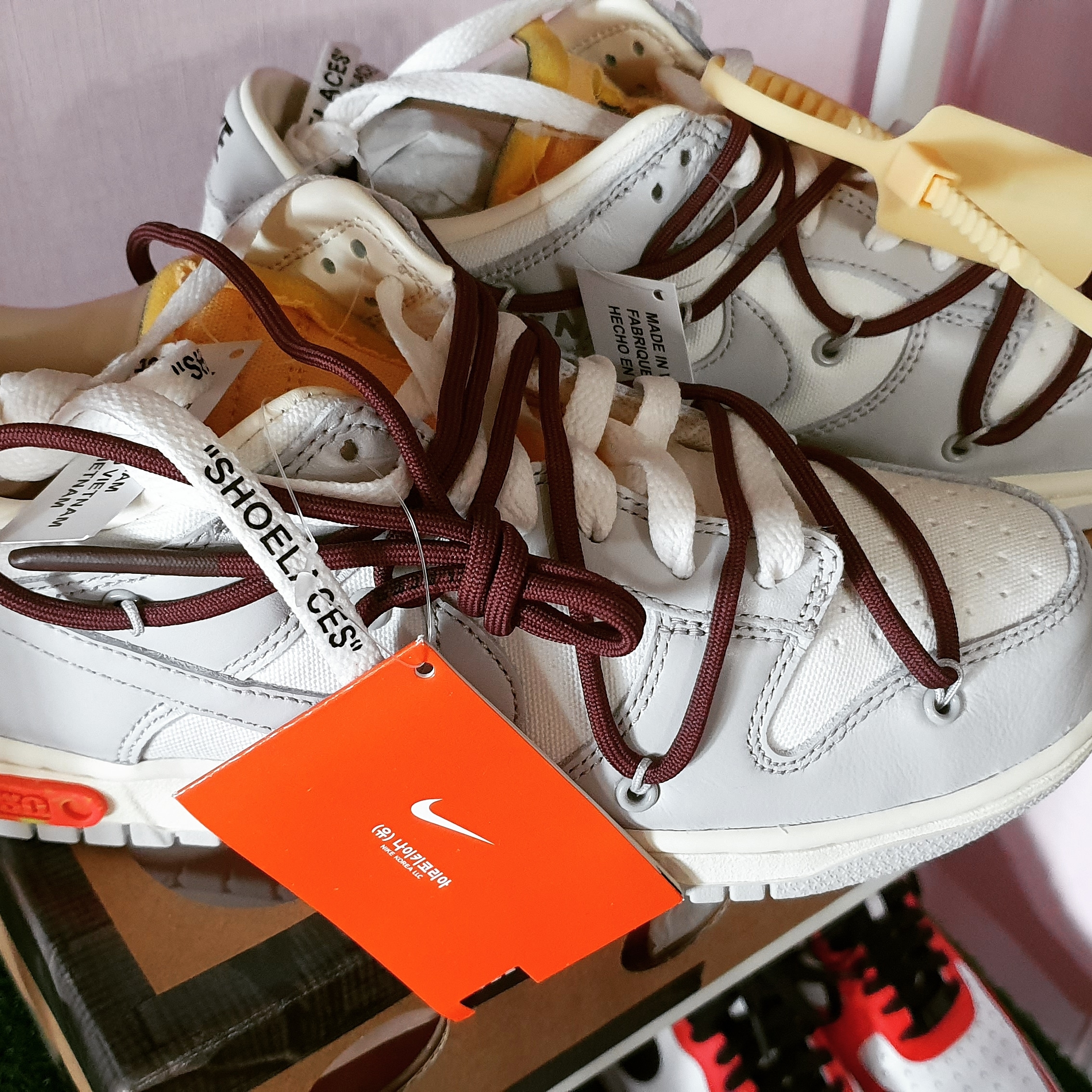 Nike x Off-White Dunk Low The 50 - Lot 46 착용 스타일 - 1