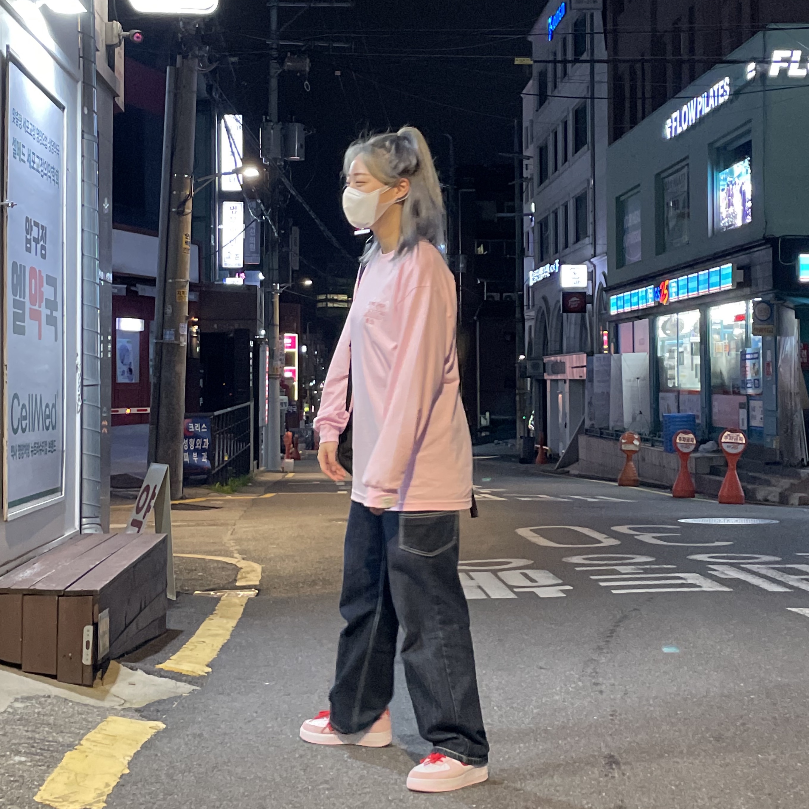 Nike Air Force 1 '07 QS Valentine's Day, Supreme Backpack Black - 21SS 착용 스타일