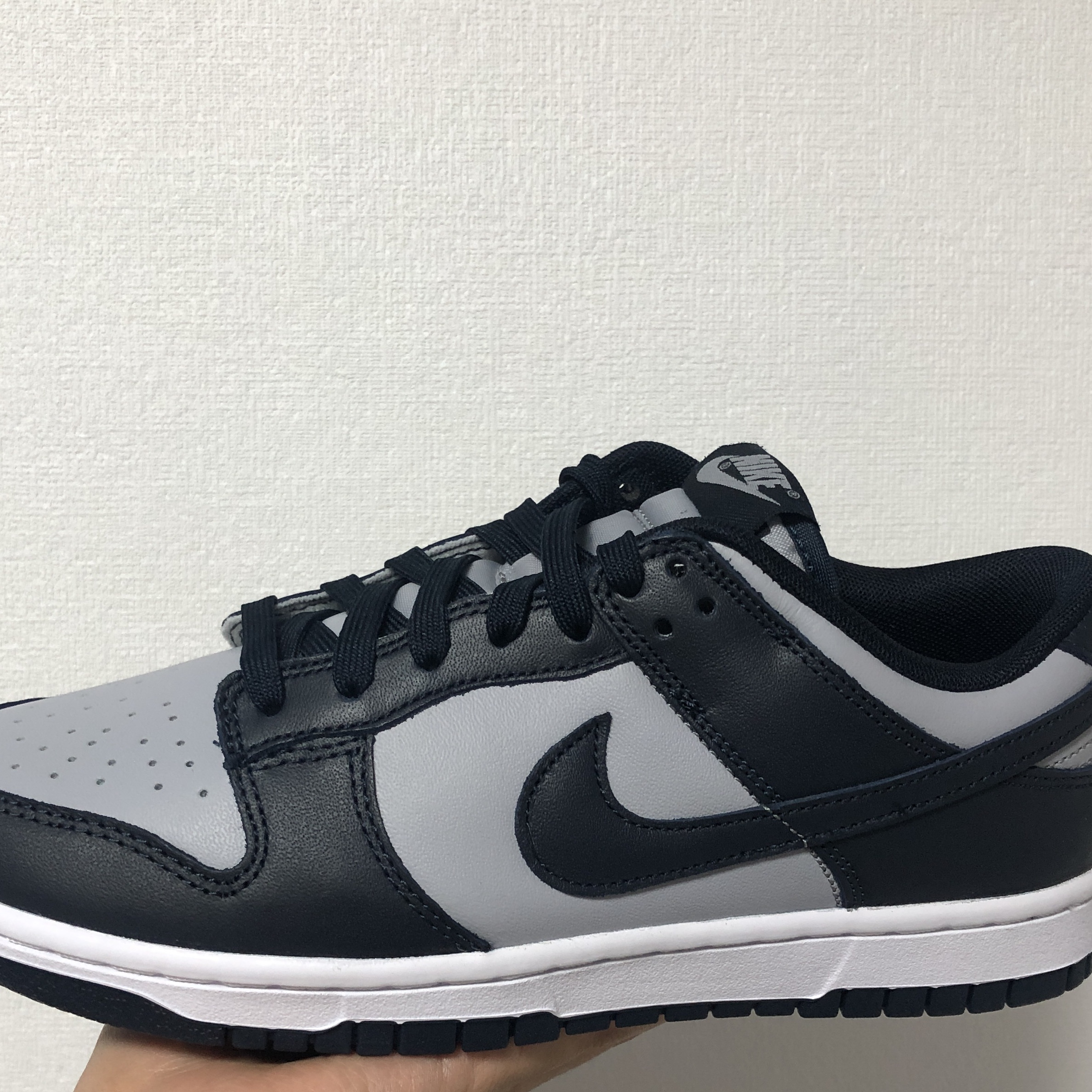 Nike Dunk Low Retro Championship Grey 착용 스타일 - 2