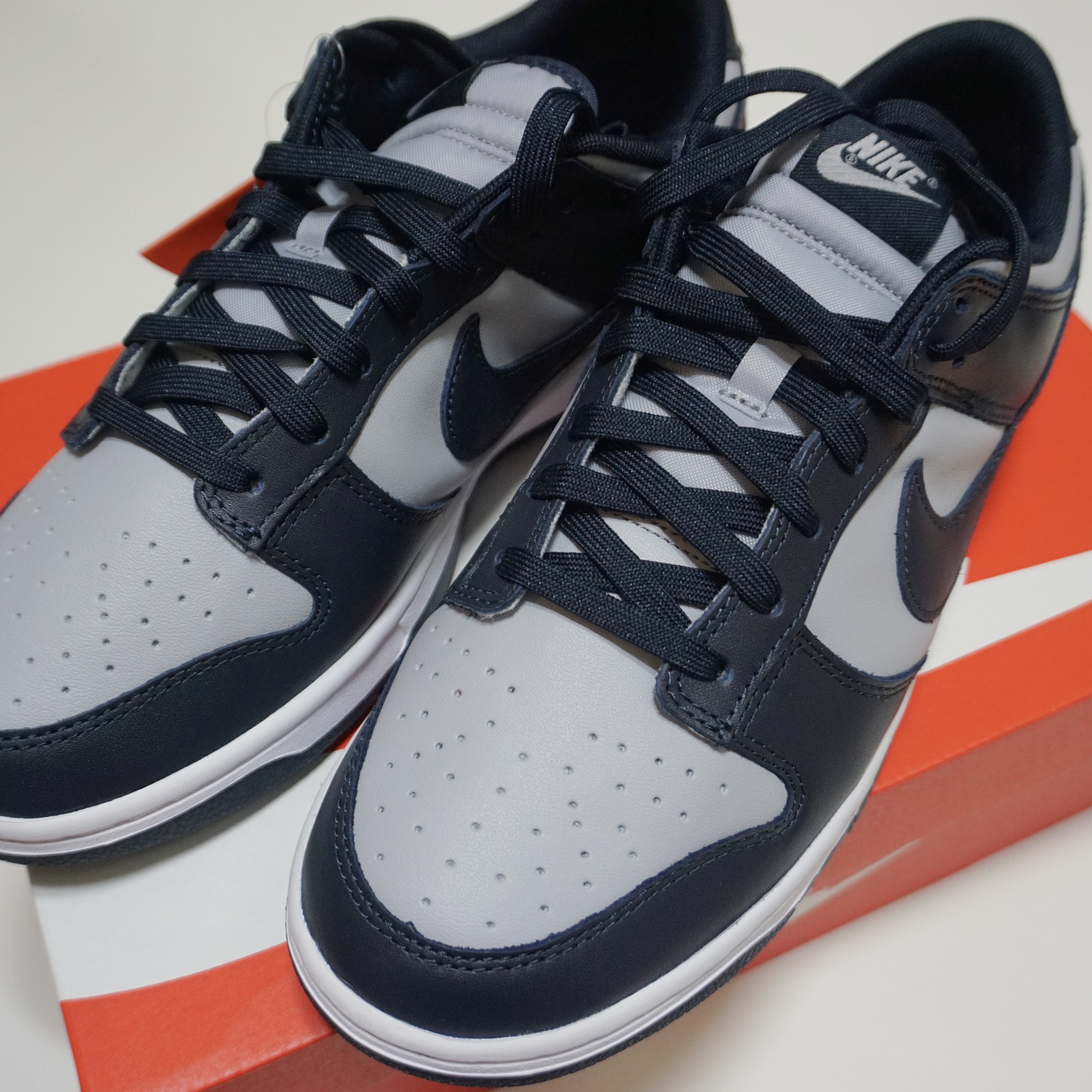 Nike Dunk Low Retro Championship Grey 착용 스타일 - 4