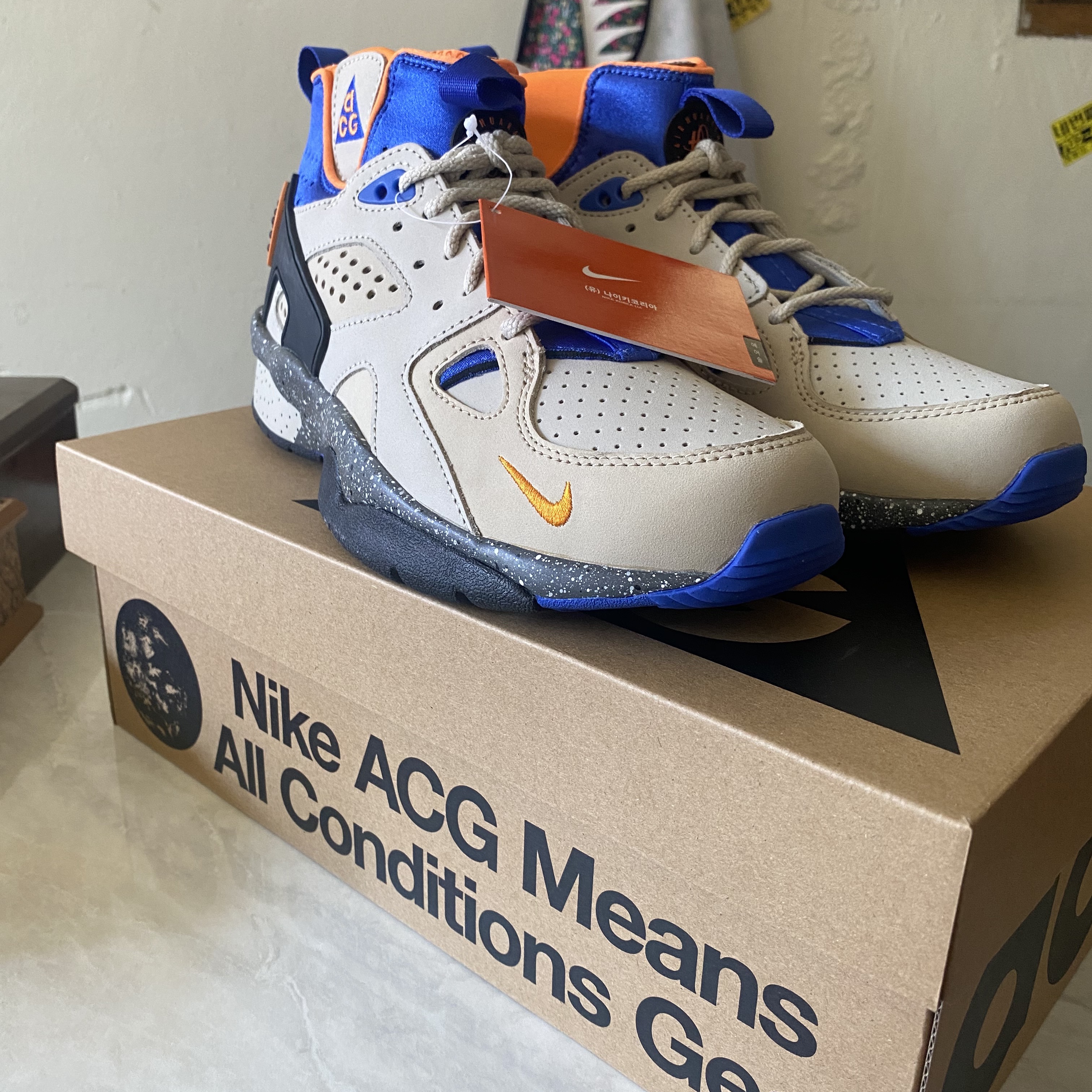 Nike ACG Air Mowabb Rattan Birch 착용 스타일