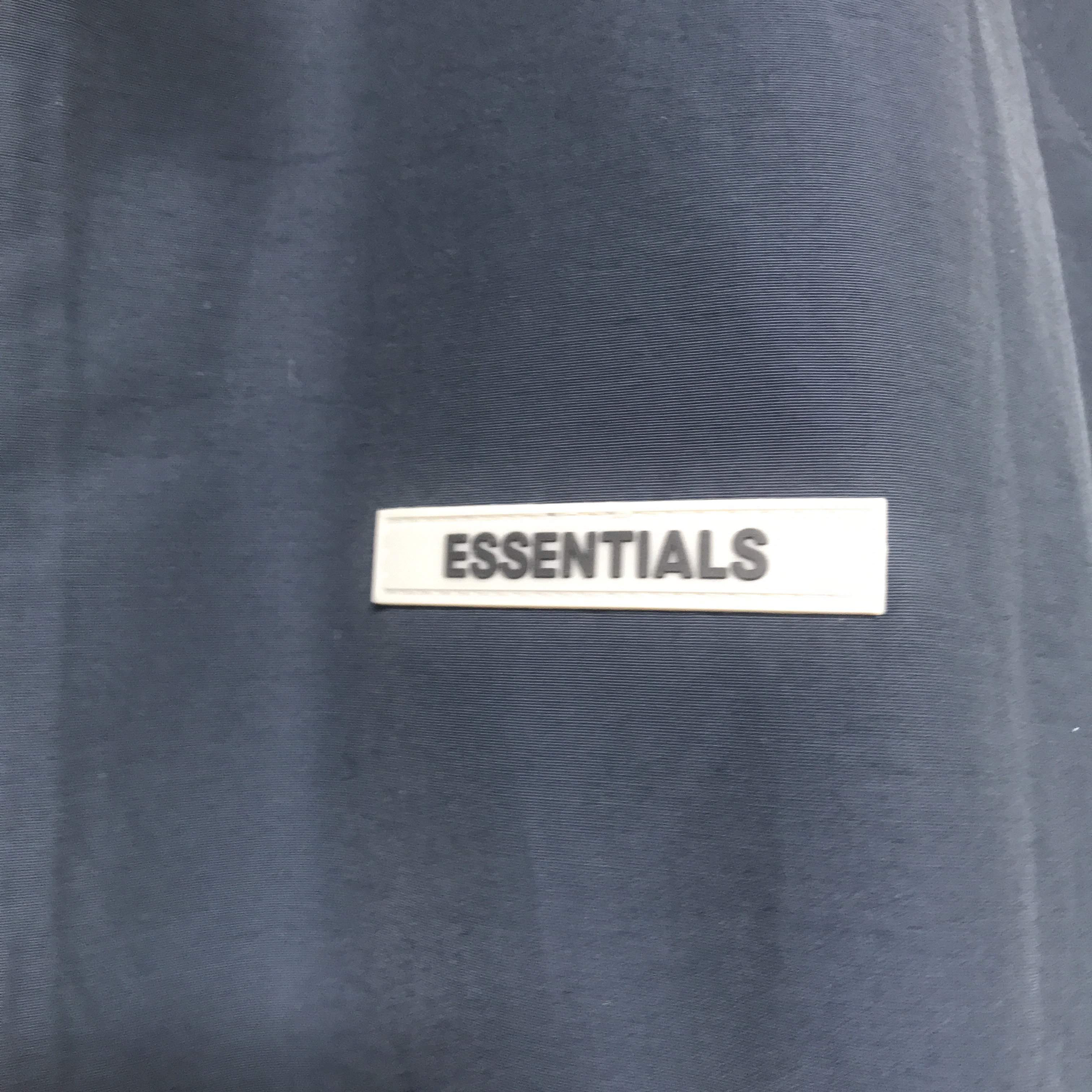 Essentials Half-Zip Track Jacket Navy/Dark Navy - Ssense Exclusive 착용 스타일 - 3