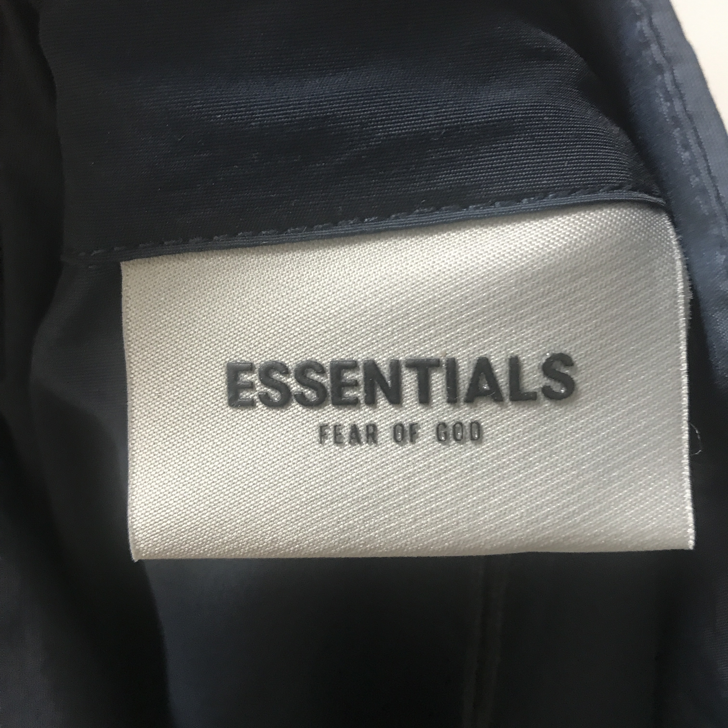 Essentials Half-Zip Track Jacket Navy/Dark Navy - Ssense Exclusive 착용 스타일 - 2