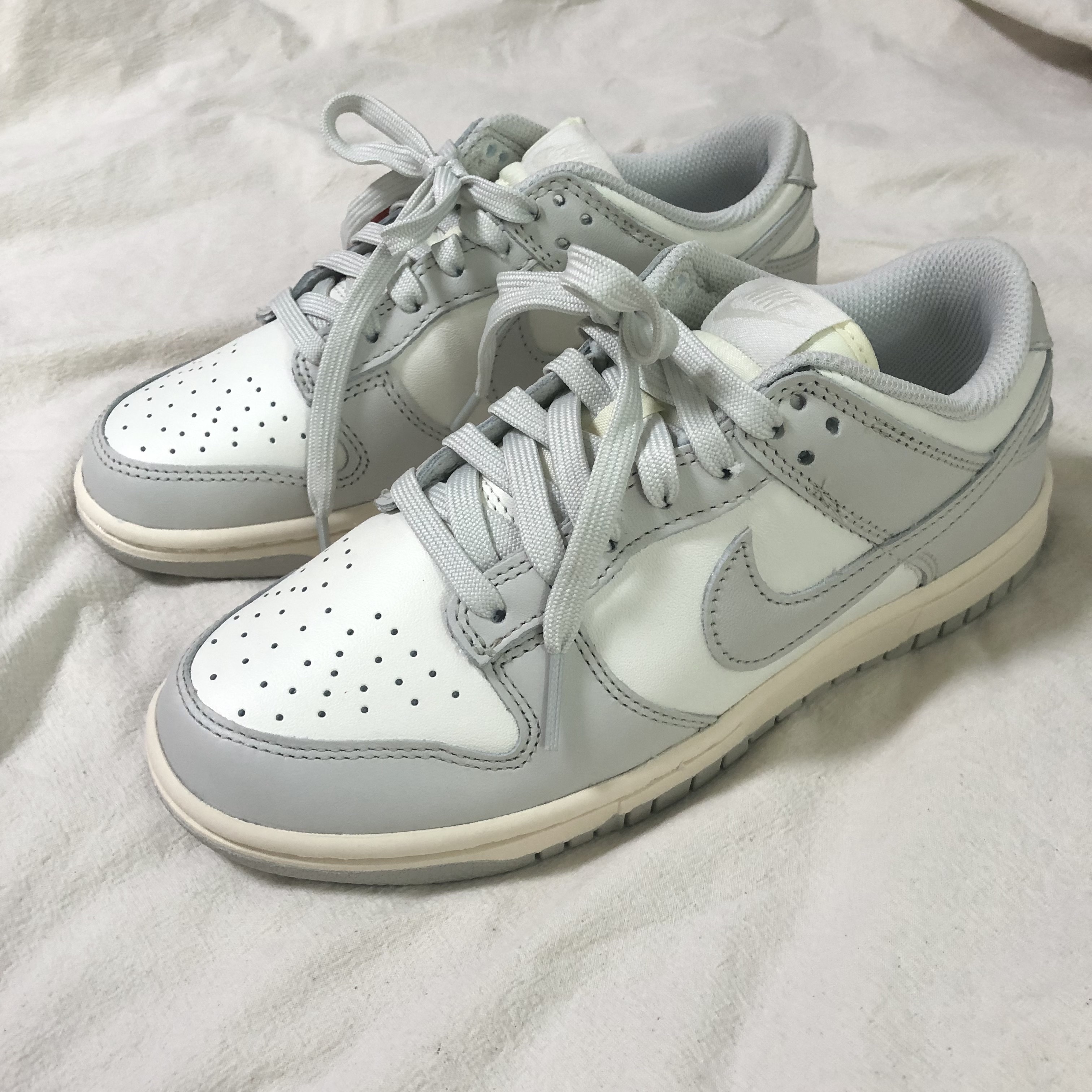 (W) Nike Dunk Low Light Bone 착용 스타일