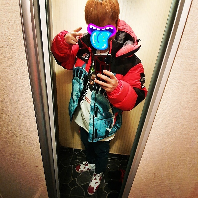 Supreme x The North Face Statue of Liberty Baltoro Jacket Red - 19FW, Jordan 6 Retro Carmine 2021 착용 스타일