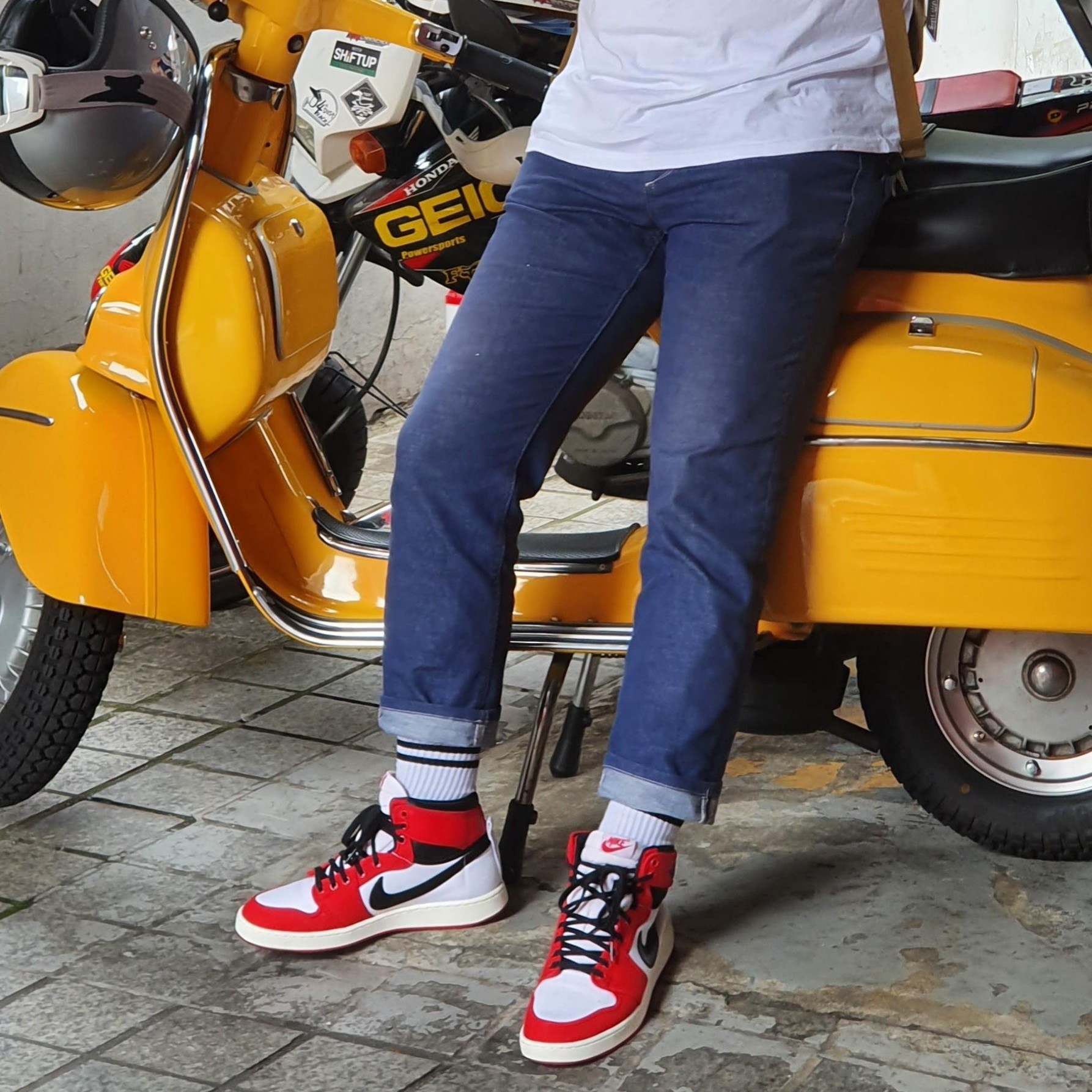 Jordan 1 KO Chicago 2021 착용 스타일