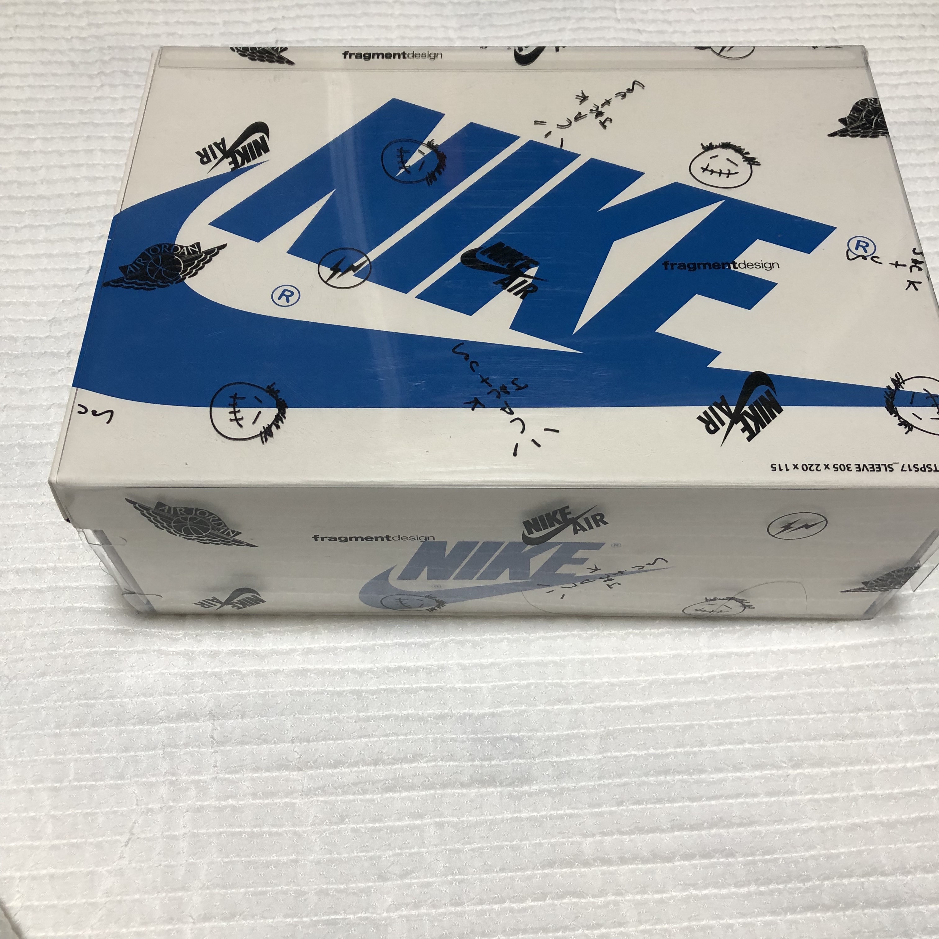 Jordan 1 x Travis Scott x Fragment Retro Low OG SP Military Blue 착용 스타일 - 5