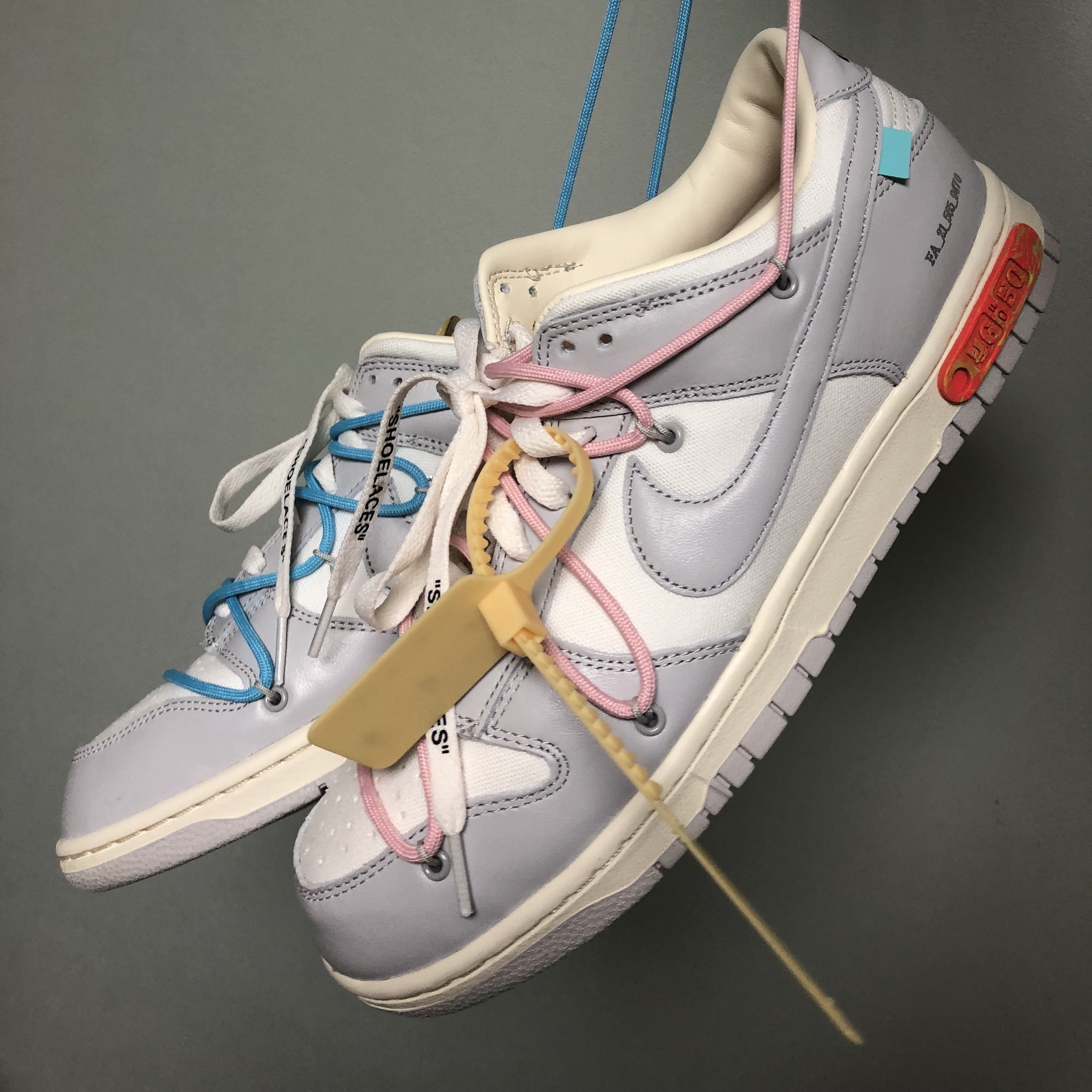 Nike x Off-White Dunk Low The 50 - Lot 46 착용 스타일