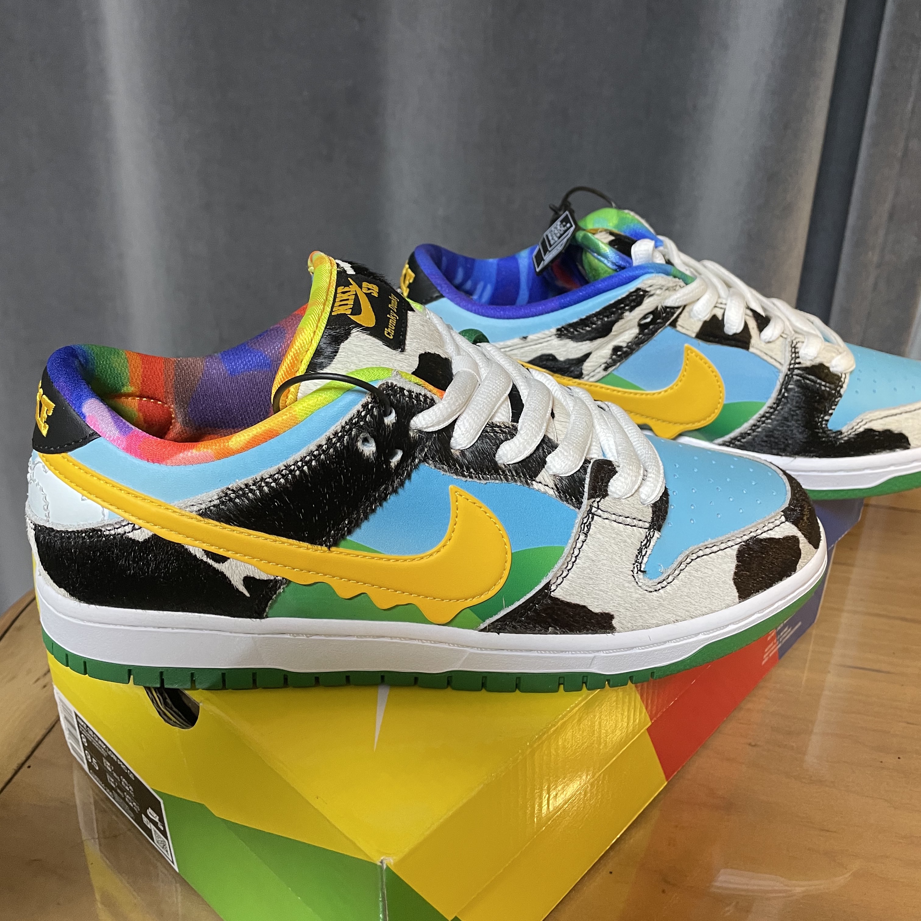 Nike x Ben & Jerry's SB Dunk Low Chunky Dunky 착용 스타일 - 2