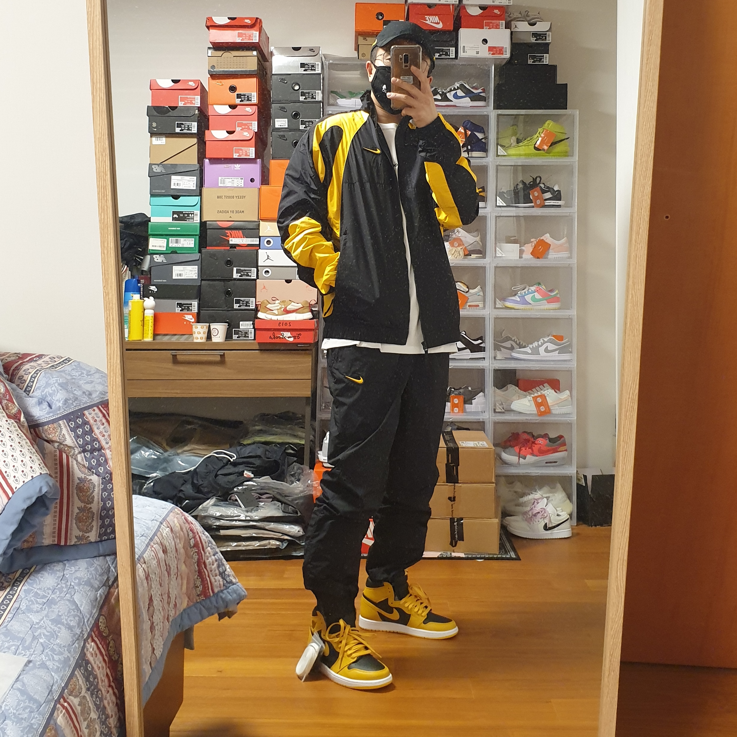 Nike x Drake Nocta Essential Track Jacket - US/EU, Nike x Drake Nocta Essential Cap Black 착용 스타일 - 1