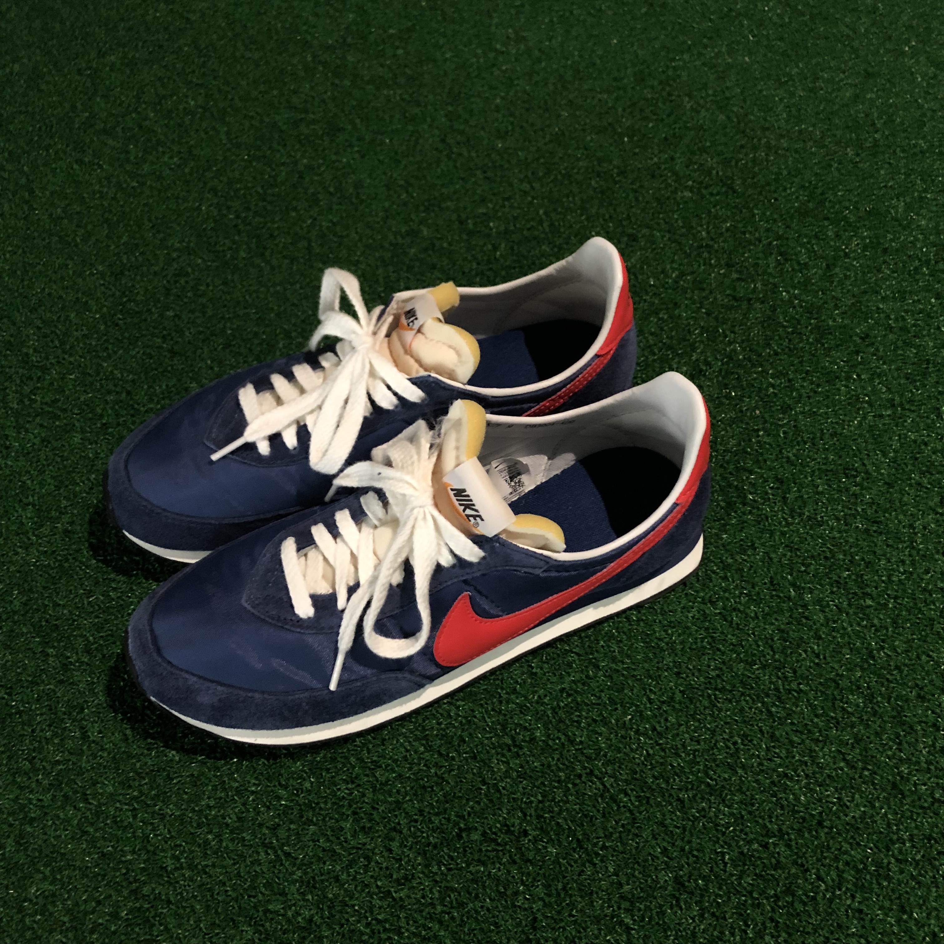 Nike Waffle Trainer 2 SP Midnight Navy 착용 스타일 - 2