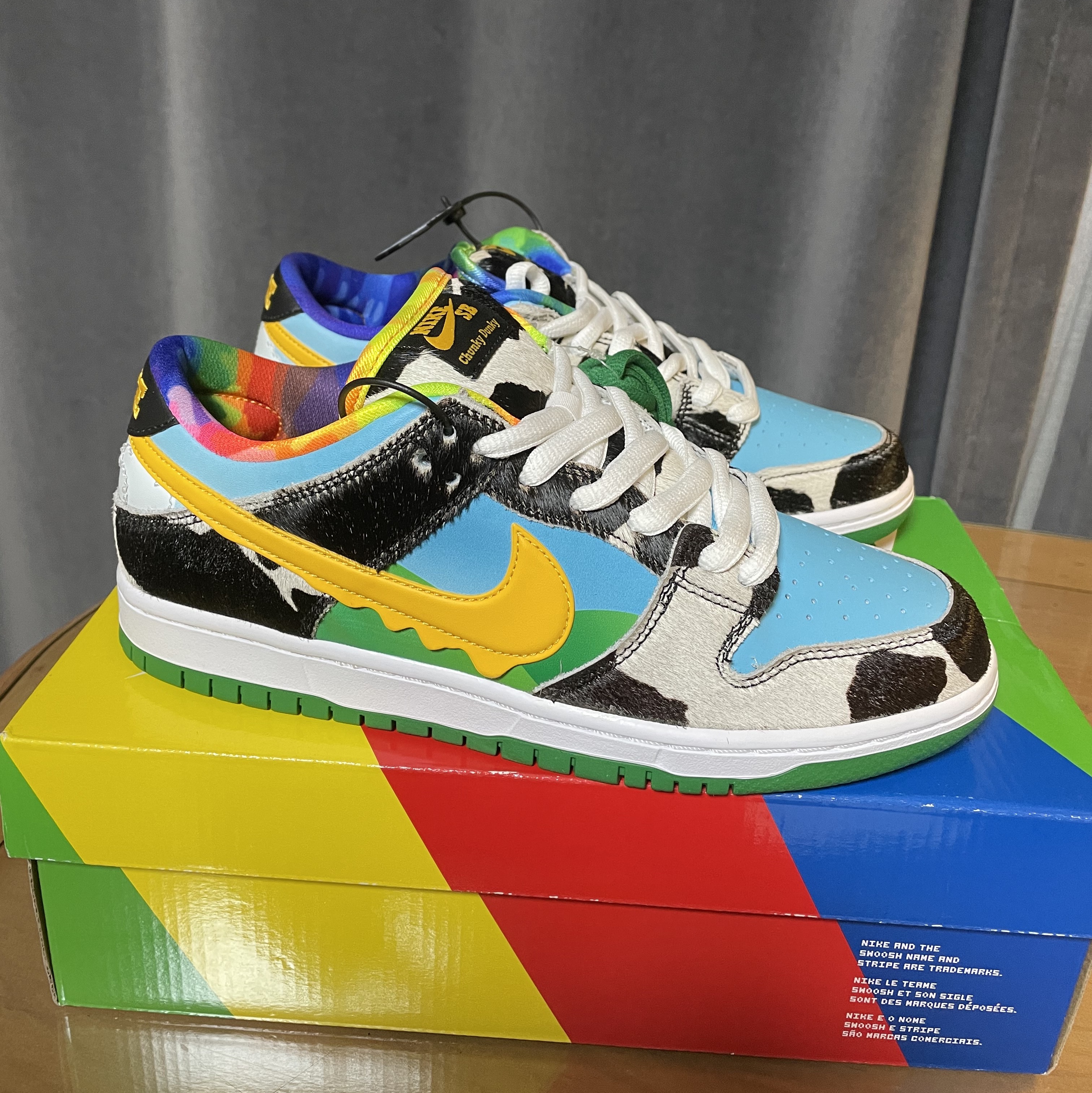 Nike x Ben & Jerry's SB Dunk Low Chunky Dunky 착용 스타일 - 1