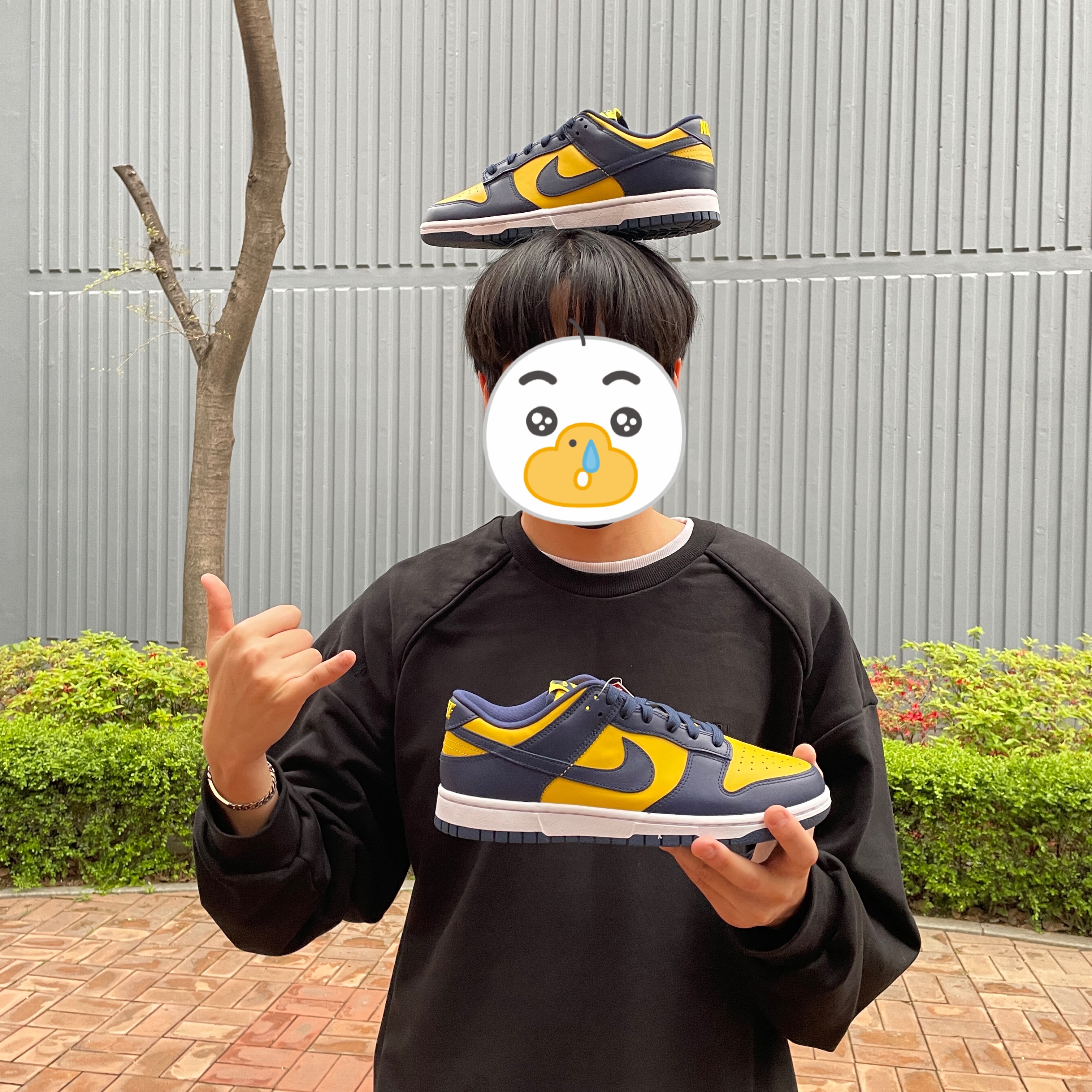 Nike Dunk Low Retro Varsity Maize 착용 스타일 - 2