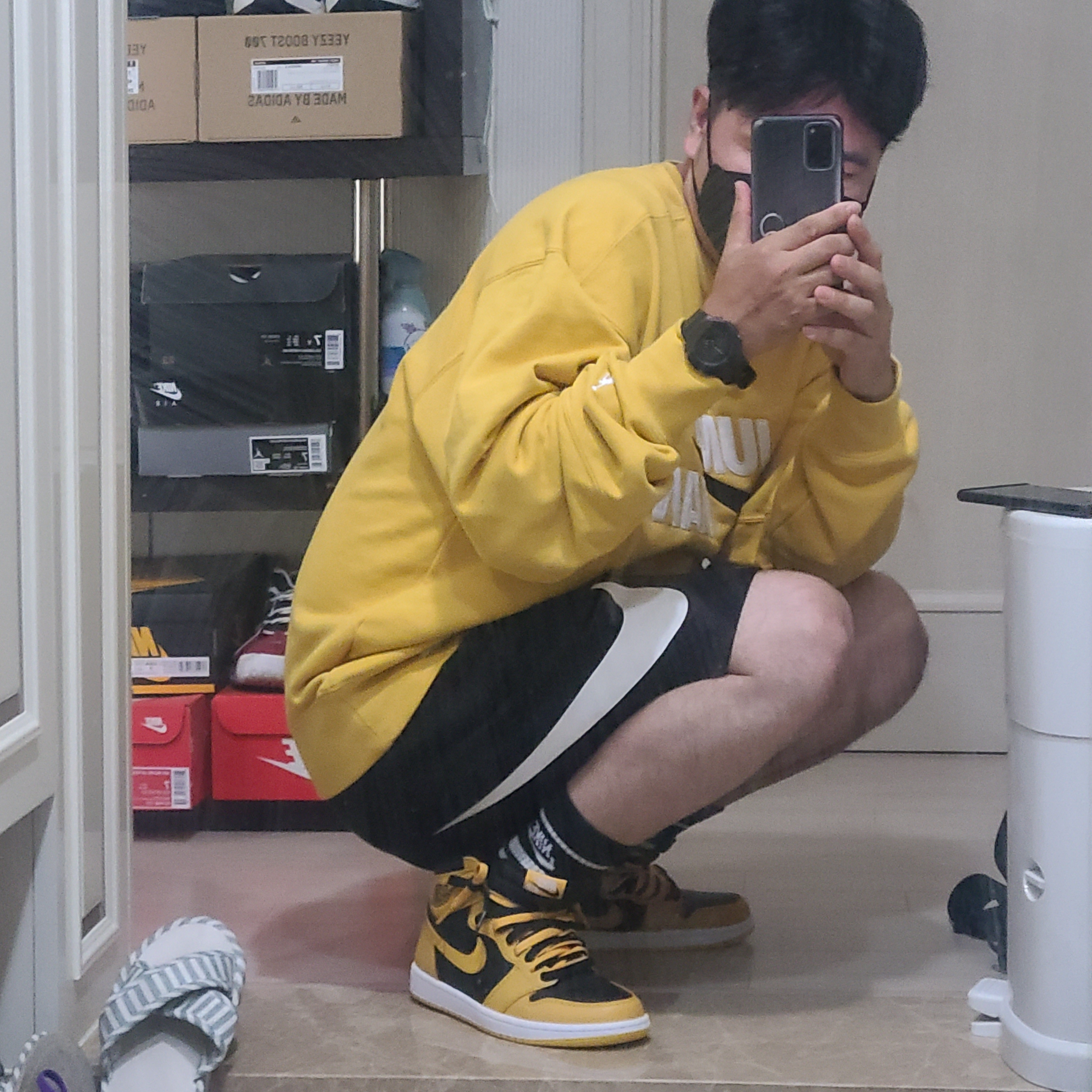 Jordan 1 Retro High OG Pollen 착용 스타일
