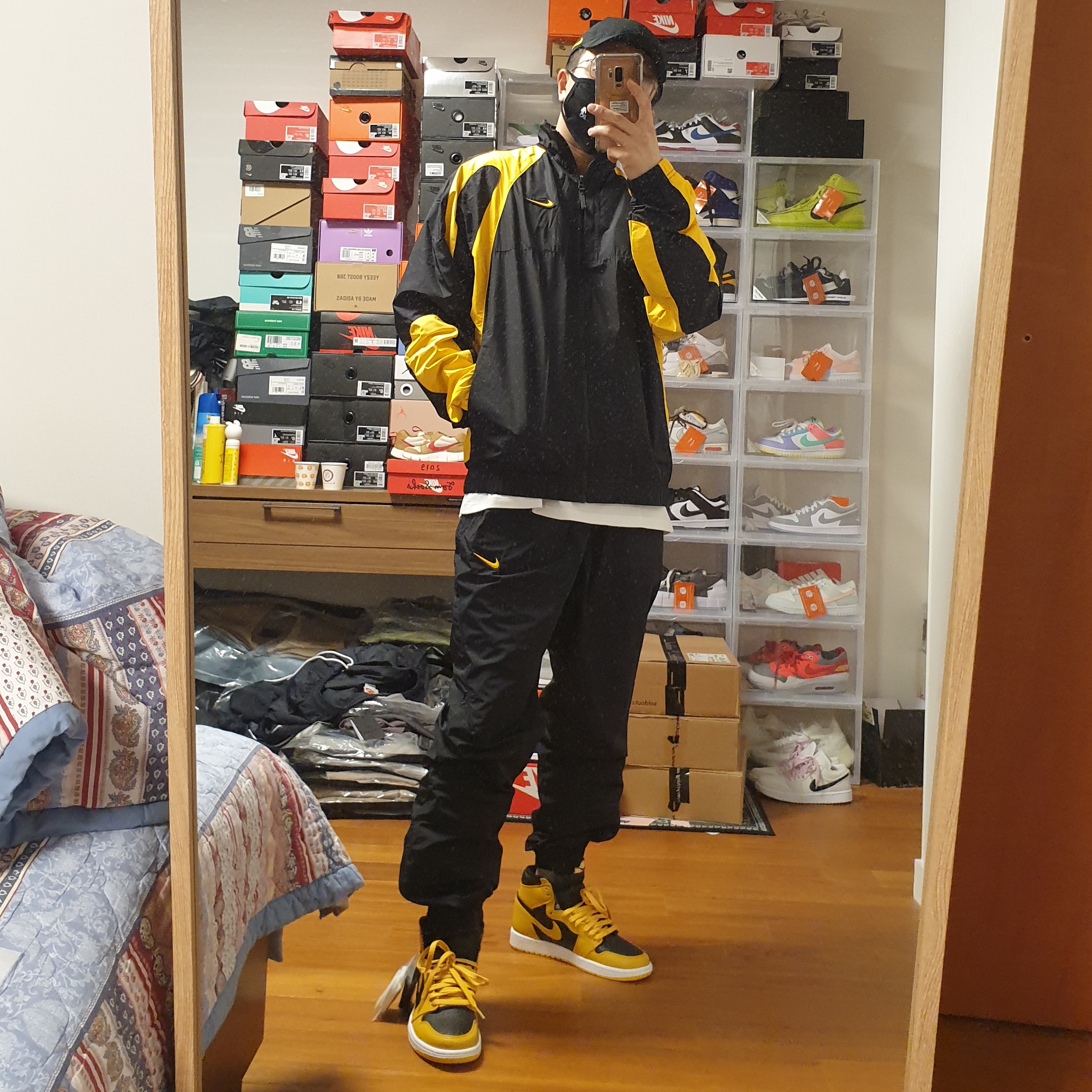 Nike x Drake Nocta Essential Track Jacket - US/EU, Nike x Drake Nocta Essential Cap Black 착용 스타일 - 3