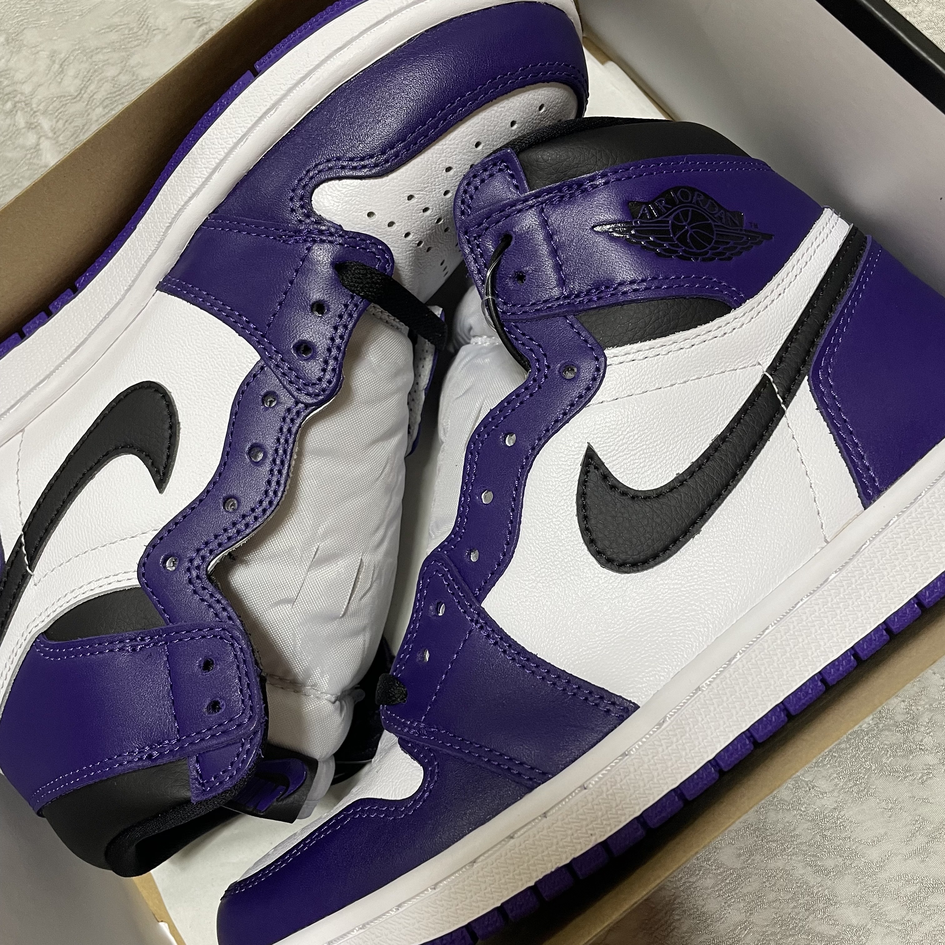 Jordan 1 Retro High OG Court Purple 2020 착용 스타일