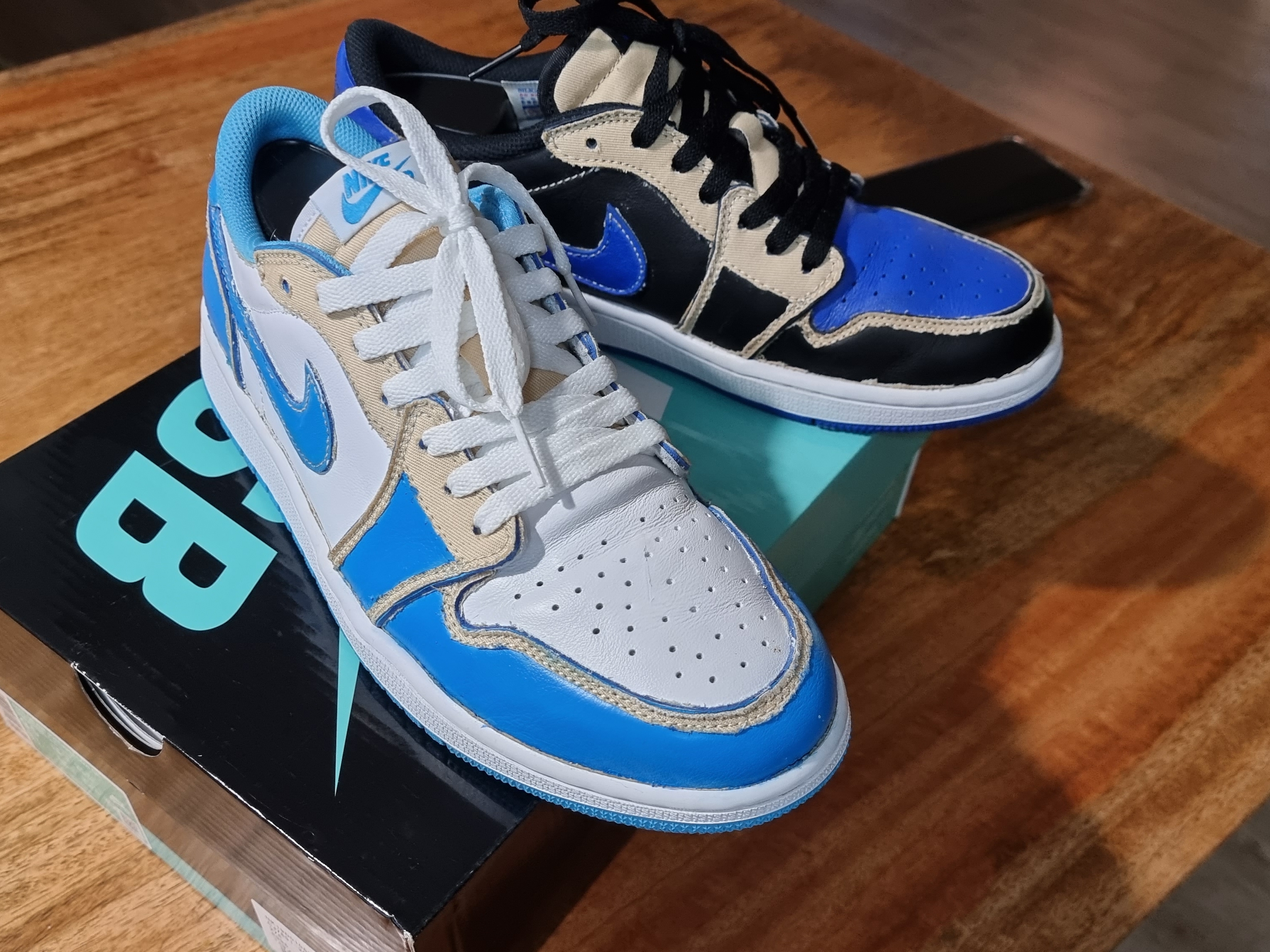 Jordan 1 x Lance Mountain Low SB QS Desert Ore 착용 스타일 - 2