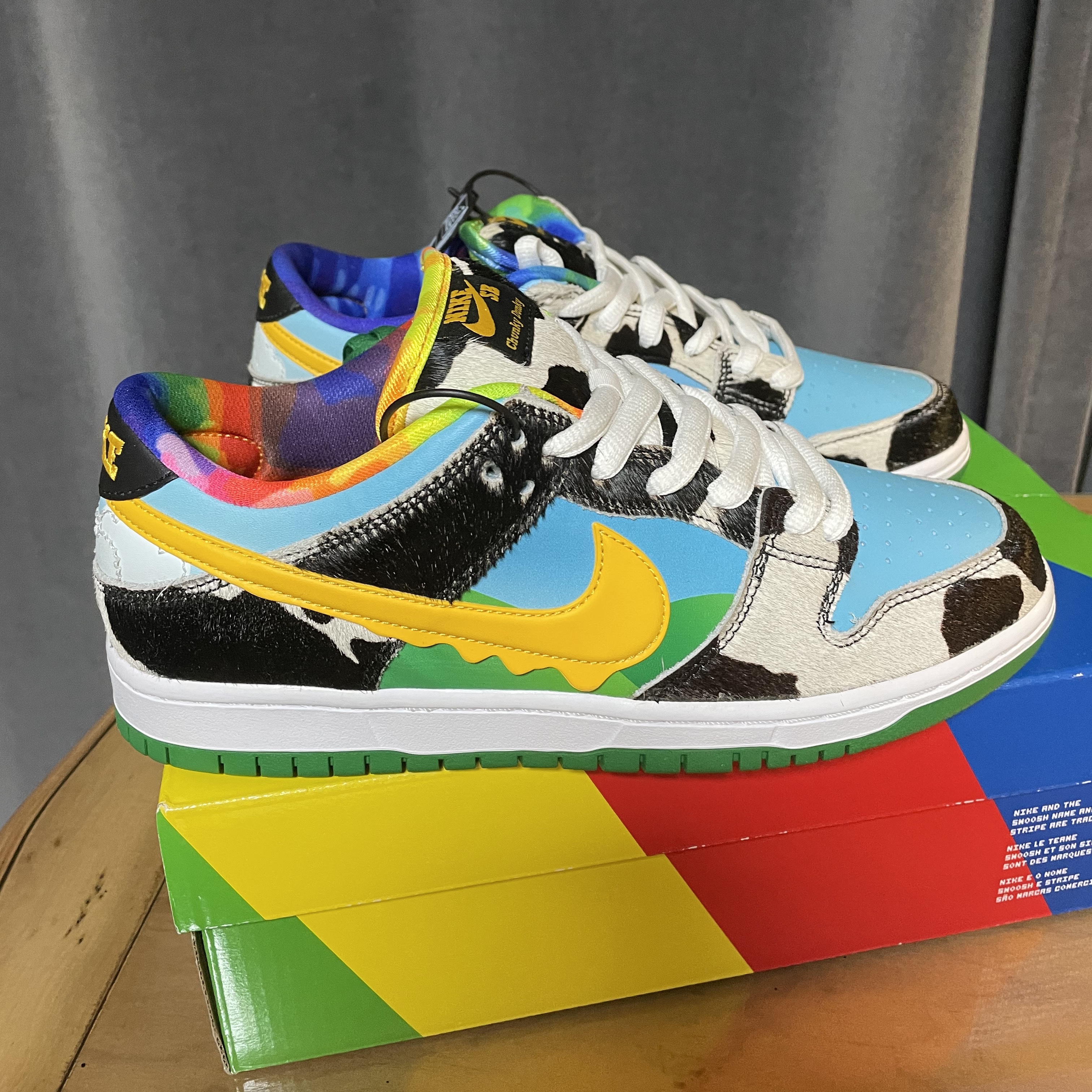 Nike x Ben & Jerry's SB Dunk Low Chunky Dunky 착용 스타일 - 4