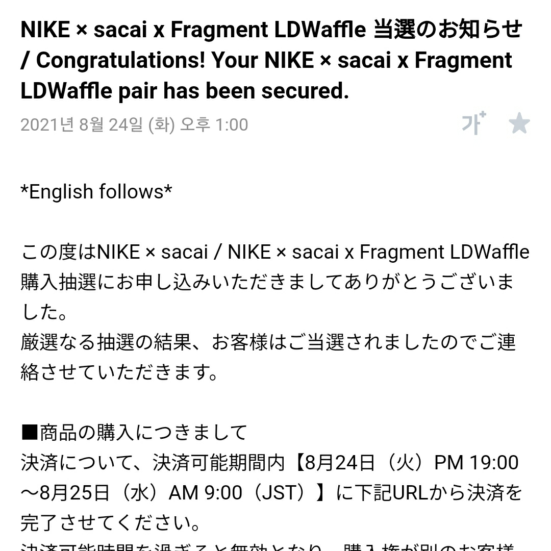 Nike x Sacai x Fragment LDWaffle Light Smoke Grey 착용 스타일 - 4