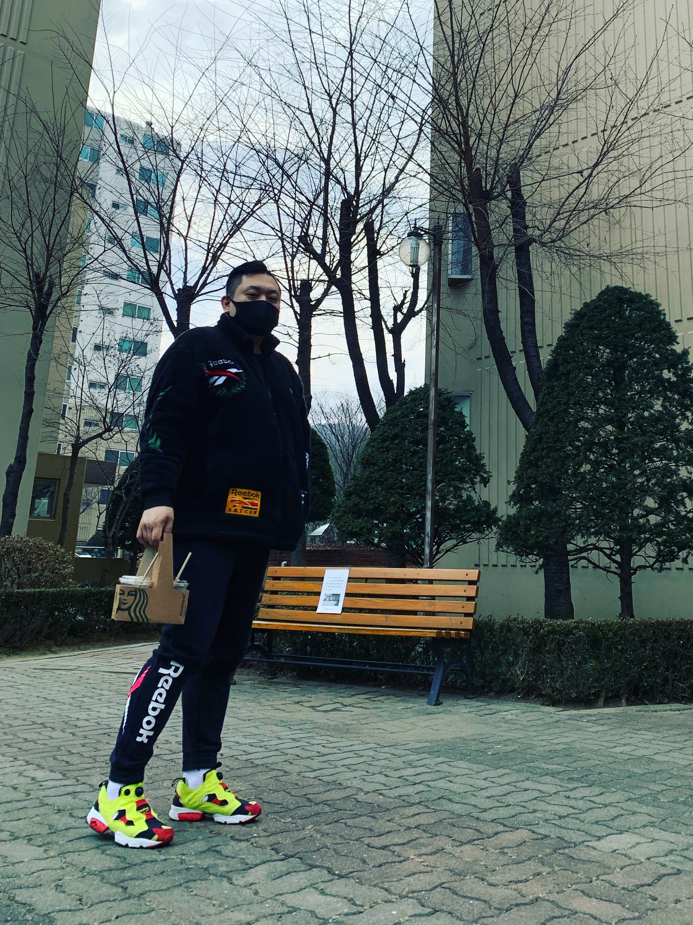 Reebok Instapump Fury Prototype Citron 착용 스타일